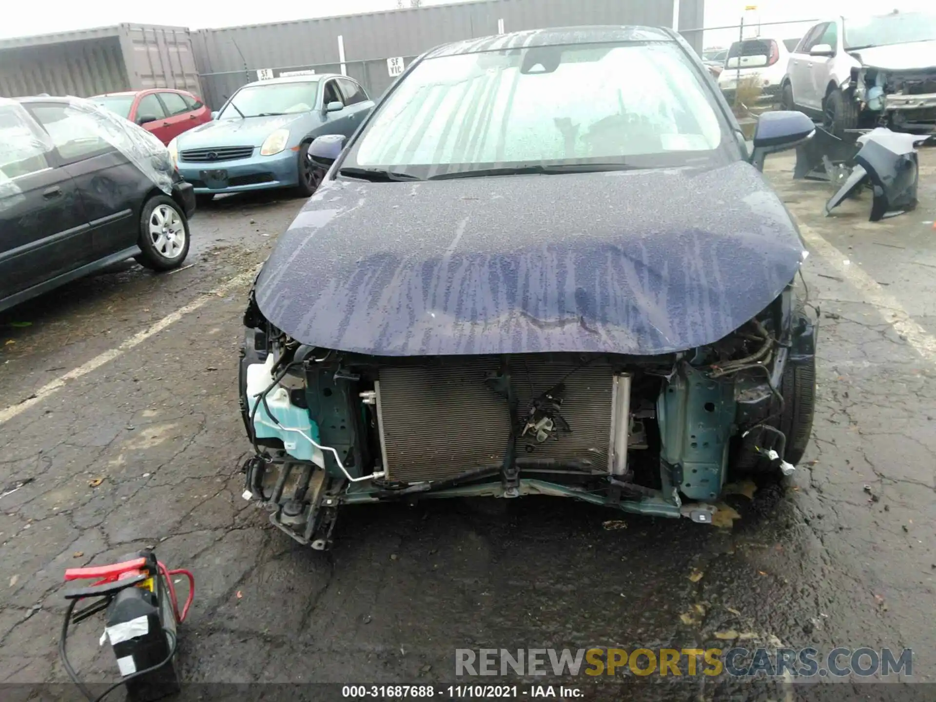 6 Photograph of a damaged car JTDFPRAE7LJ020460 TOYOTA COROLLA 2020