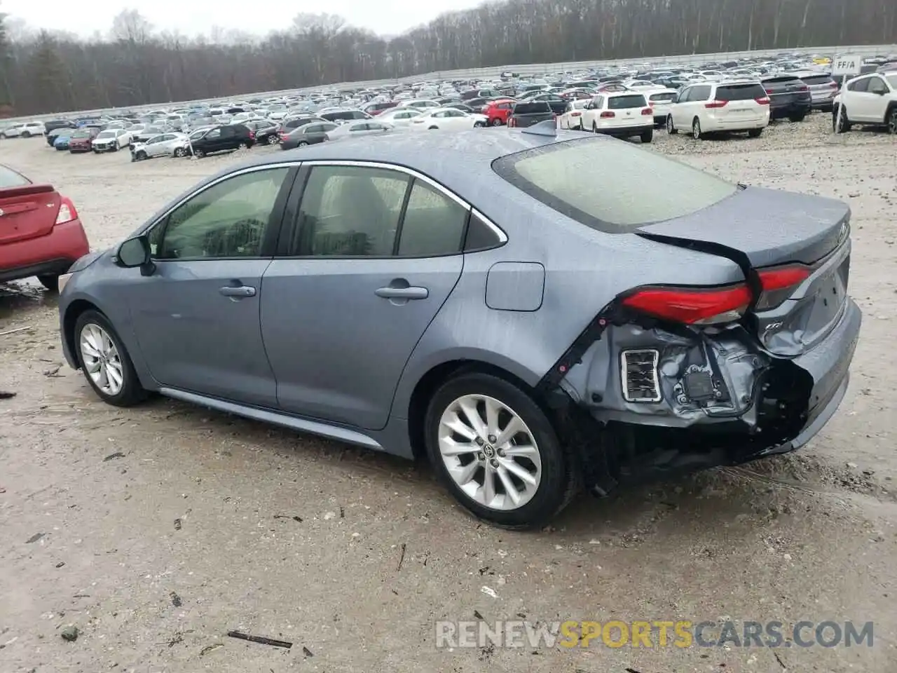 2 Photograph of a damaged car JTDFPRAE7LJ040255 TOYOTA COROLLA 2020