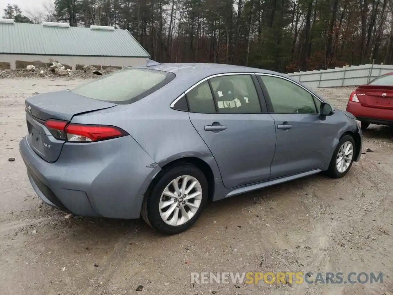 3 Photograph of a damaged car JTDFPRAE7LJ040255 TOYOTA COROLLA 2020