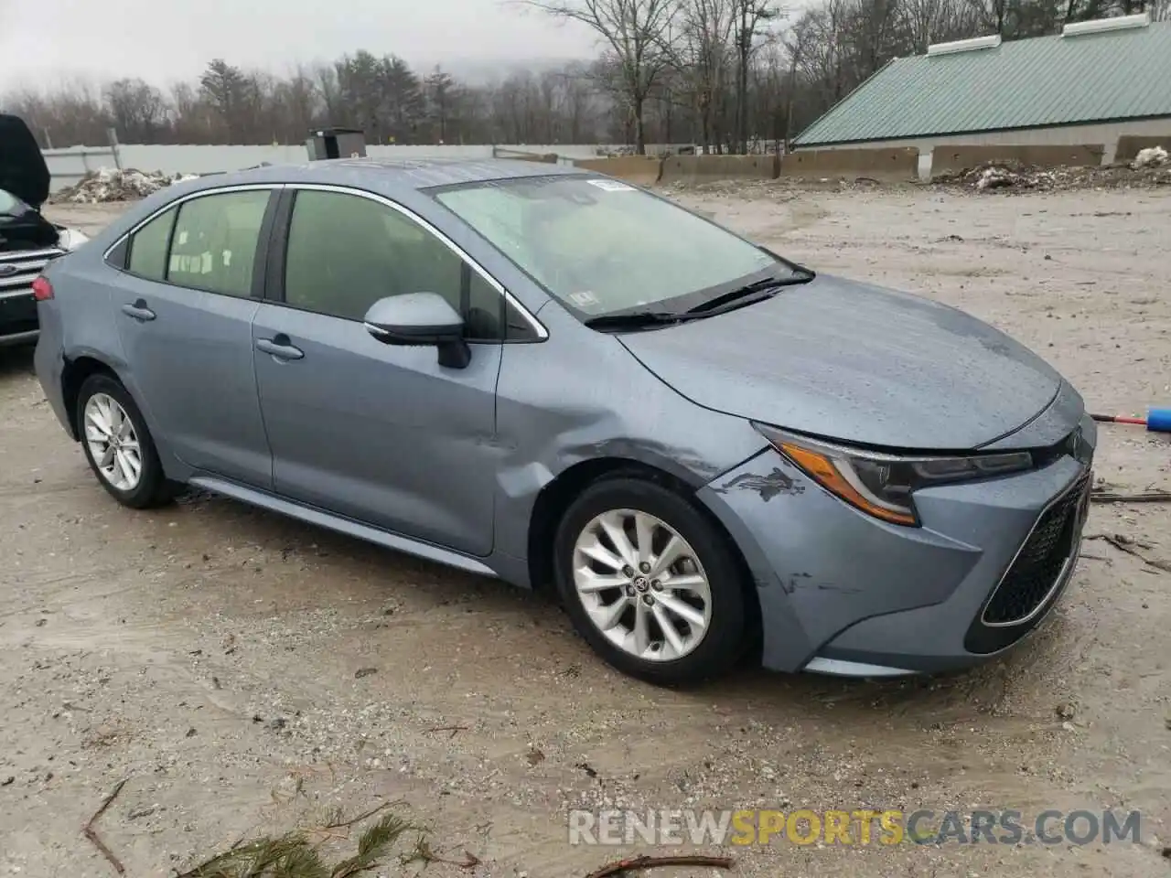 4 Photograph of a damaged car JTDFPRAE7LJ040255 TOYOTA COROLLA 2020