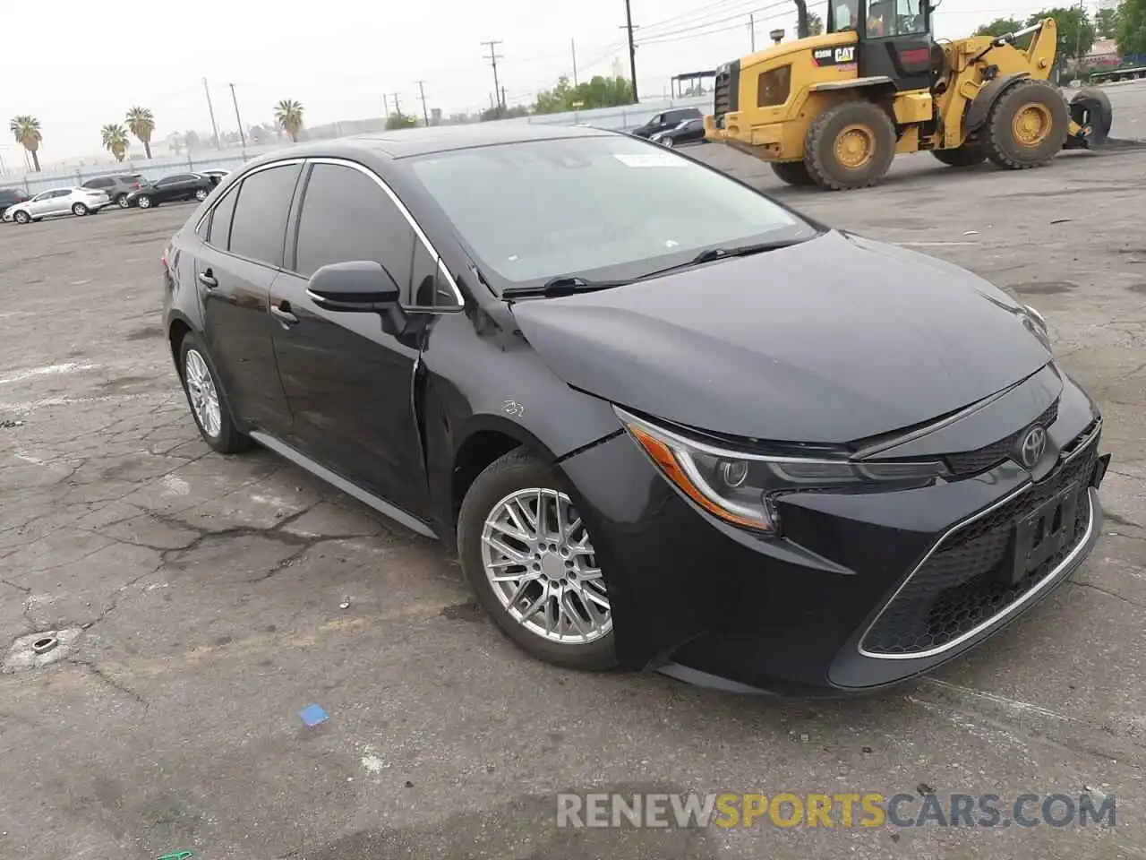 1 Photograph of a damaged car JTDFPRAE8LJ000282 TOYOTA COROLLA 2020