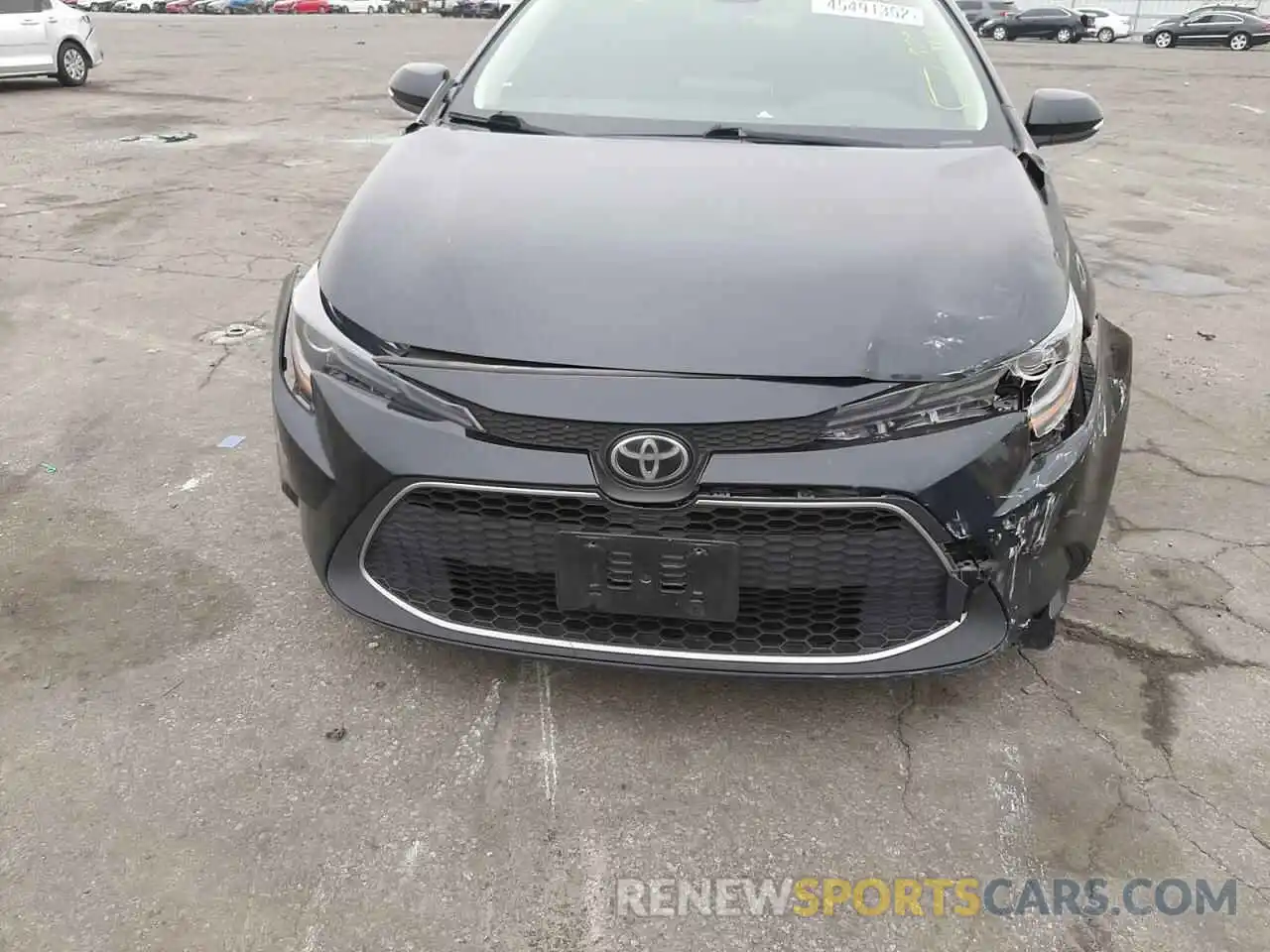 9 Photograph of a damaged car JTDFPRAE8LJ000282 TOYOTA COROLLA 2020