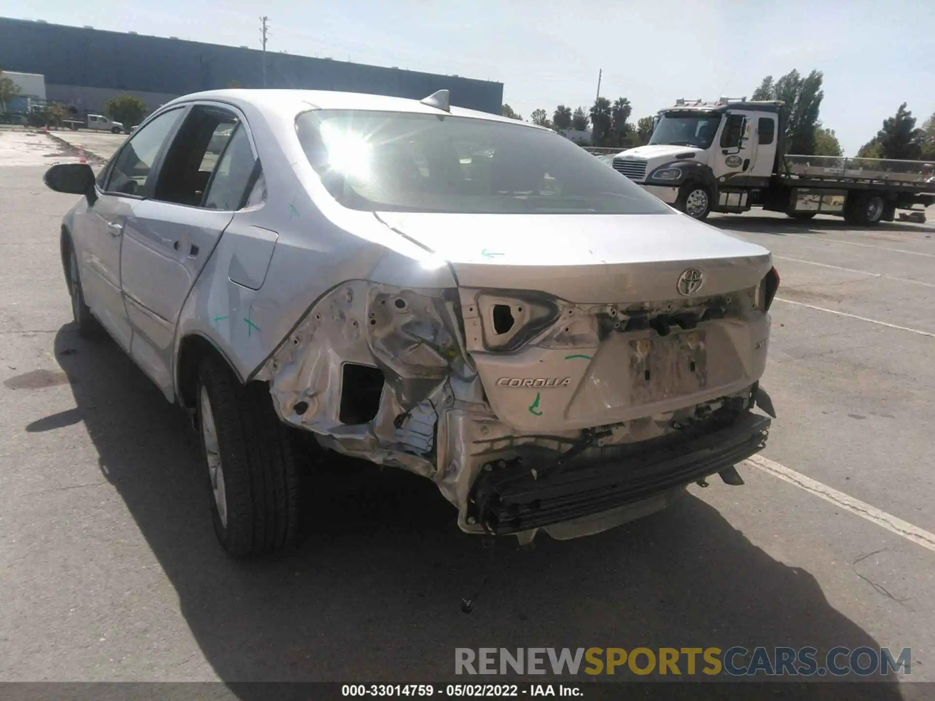 6 Photograph of a damaged car JTDFPRAE8LJ005045 TOYOTA COROLLA 2020