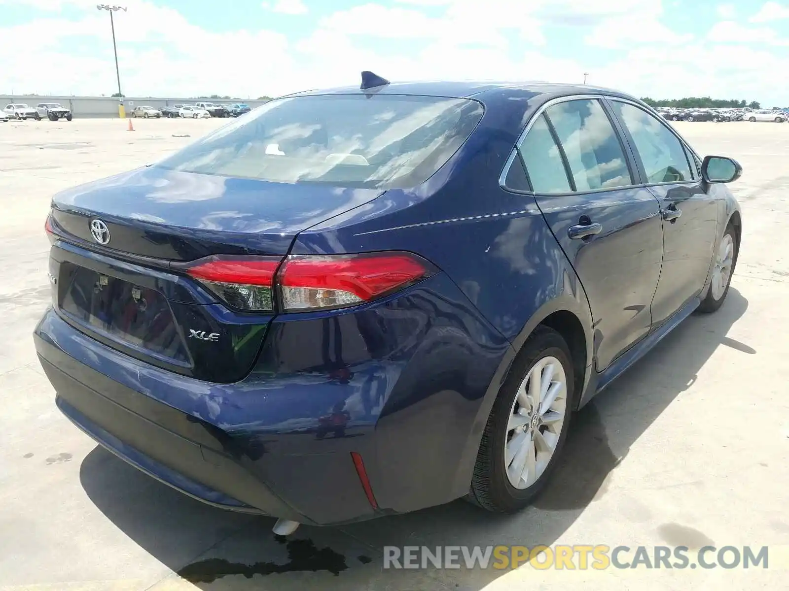 4 Photograph of a damaged car JTDFPRAE8LJ018362 TOYOTA COROLLA 2020