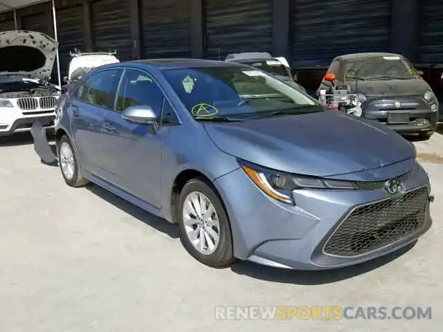 1 Photograph of a damaged car JTDFPRAE9LJ054268 TOYOTA COROLLA 2020