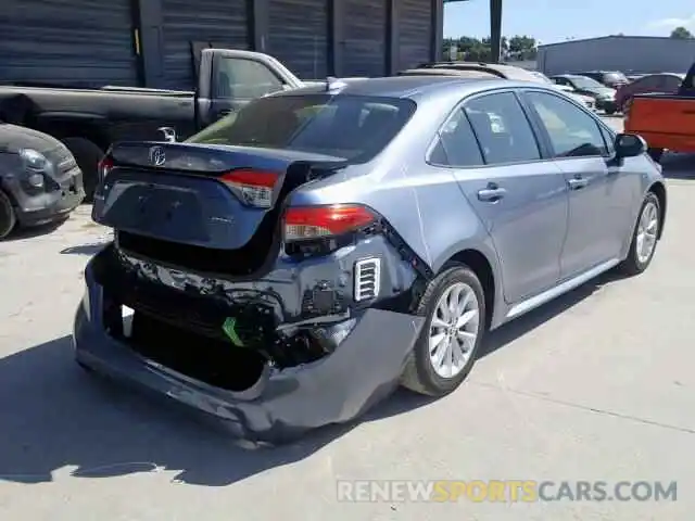 4 Photograph of a damaged car JTDFPRAE9LJ054268 TOYOTA COROLLA 2020