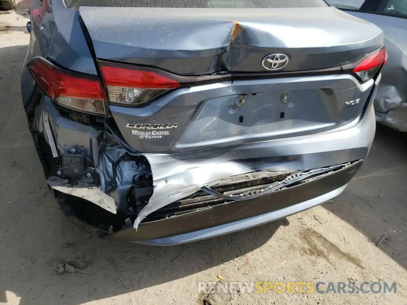 9 Photograph of a damaged car JTDFPRAEXLJ002177 TOYOTA COROLLA 2020