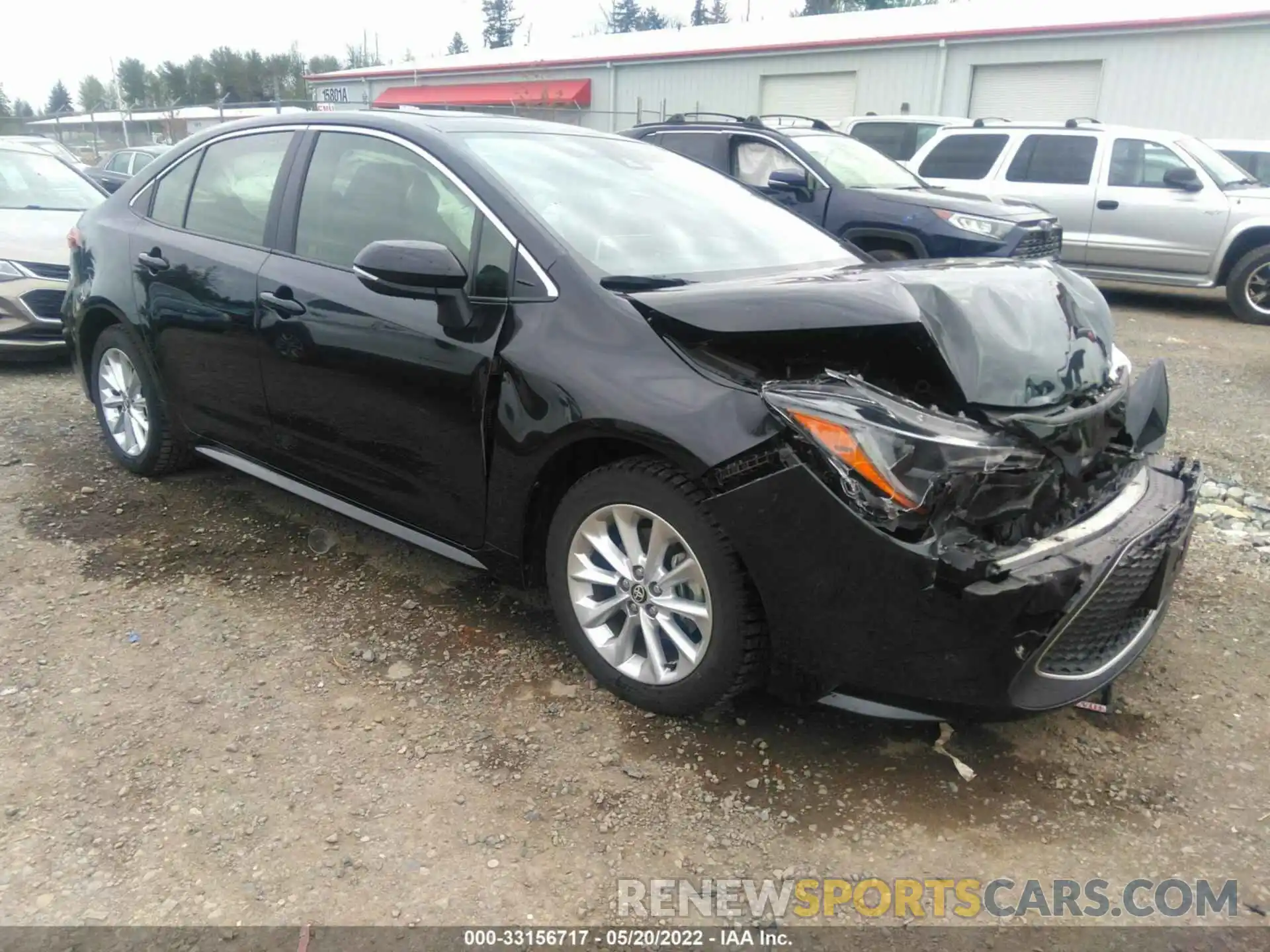 1 Photograph of a damaged car JTDFPRAEXLJ029895 TOYOTA COROLLA 2020