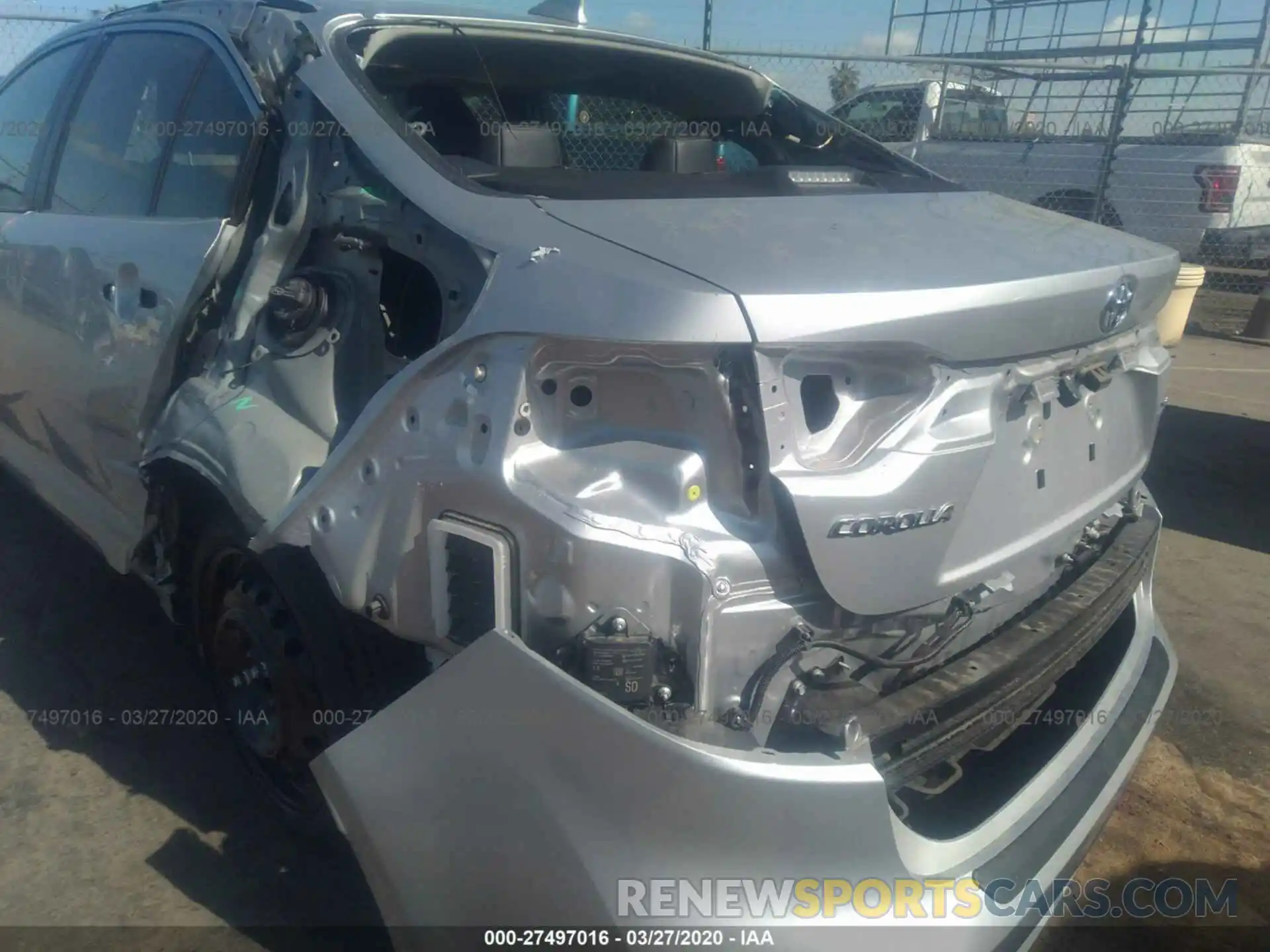 6 Photograph of a damaged car JTDFPRAEXLJ054411 TOYOTA COROLLA 2020