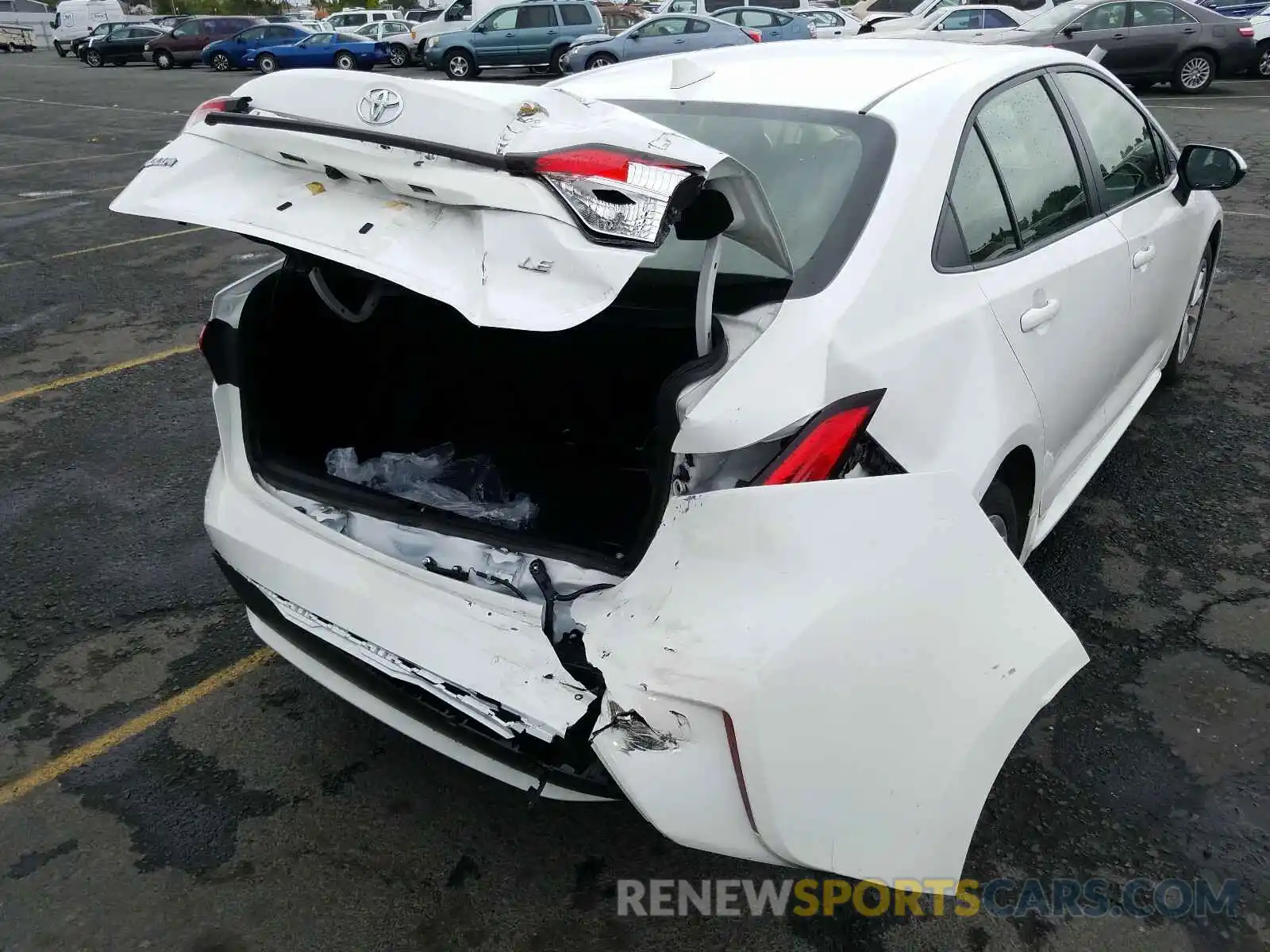 9 Photograph of a damaged car JTDHPRAE0LJ000348 TOYOTA COROLLA 2020