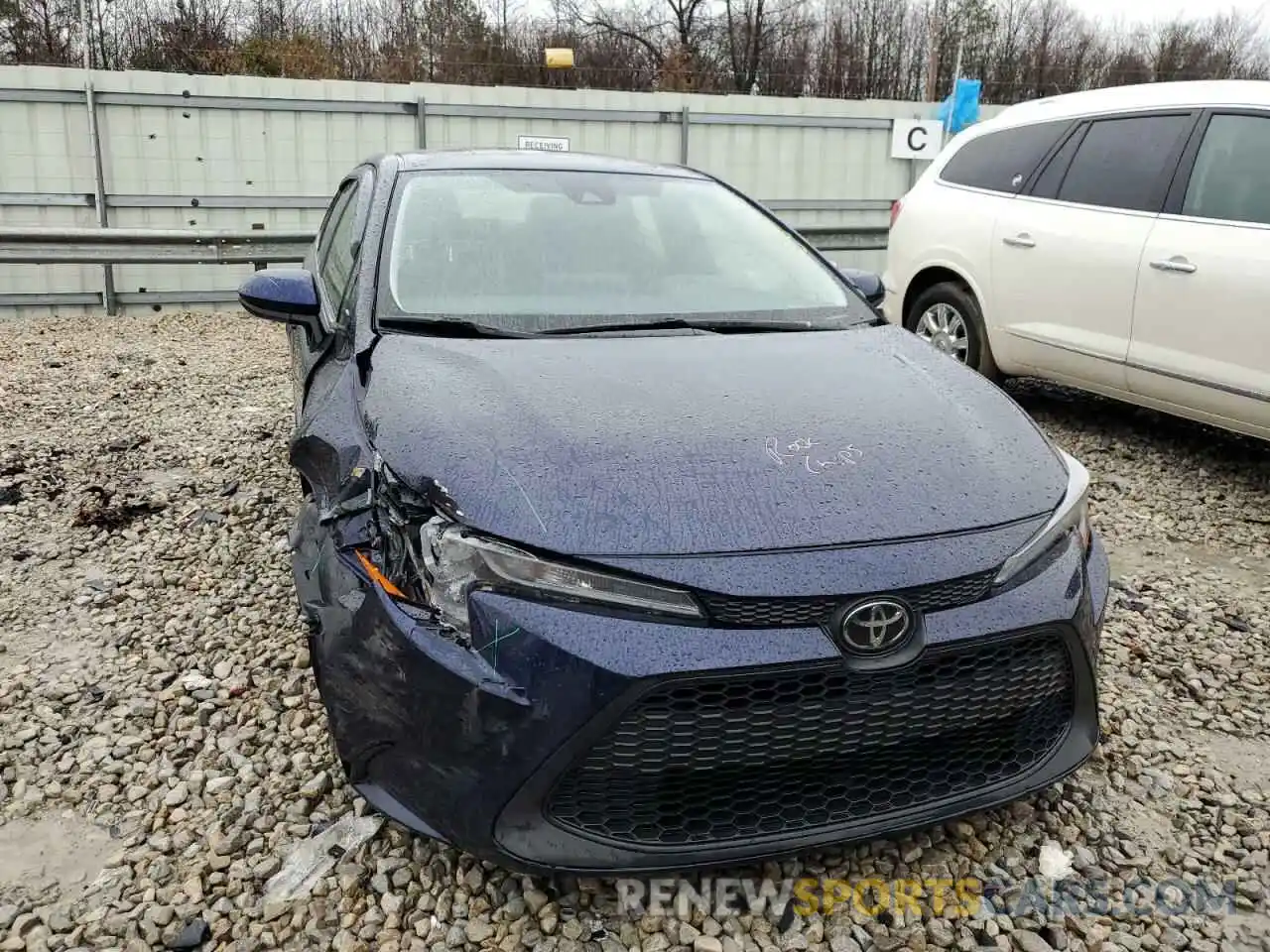 5 Photograph of a damaged car JTDHPRAE0LJ003587 TOYOTA COROLLA 2020