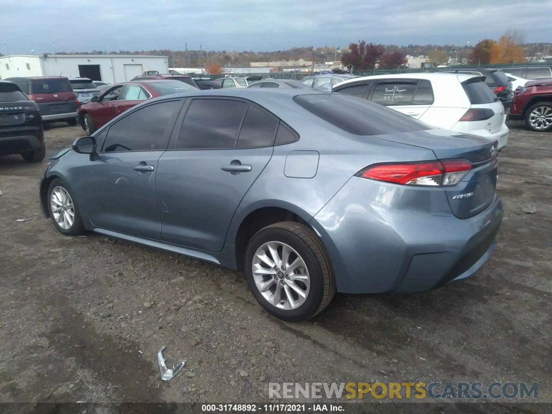 3 Photograph of a damaged car JTDHPRAE0LJ005212 TOYOTA COROLLA 2020