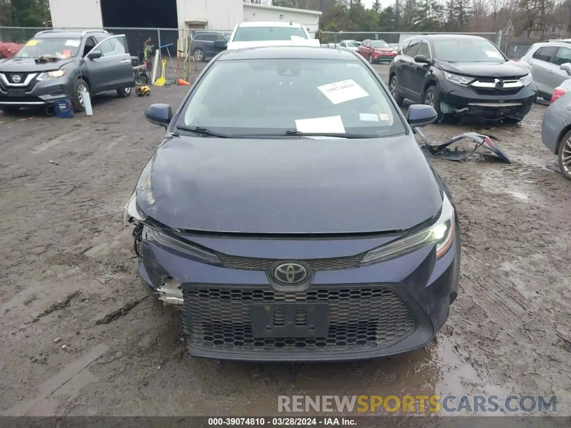 12 Photograph of a damaged car JTDHPRAE0LJ007252 TOYOTA COROLLA 2020