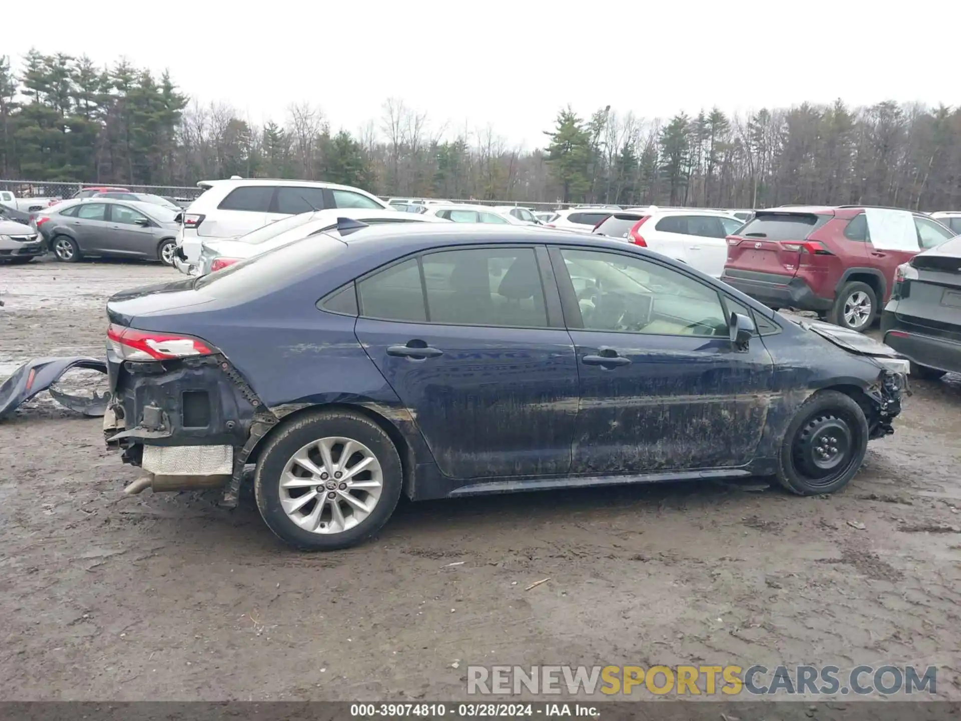 13 Photograph of a damaged car JTDHPRAE0LJ007252 TOYOTA COROLLA 2020