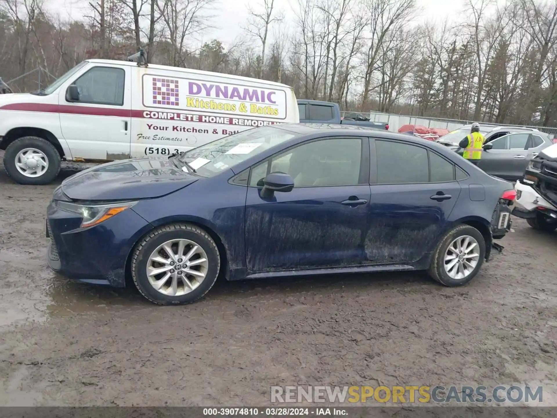 14 Photograph of a damaged car JTDHPRAE0LJ007252 TOYOTA COROLLA 2020