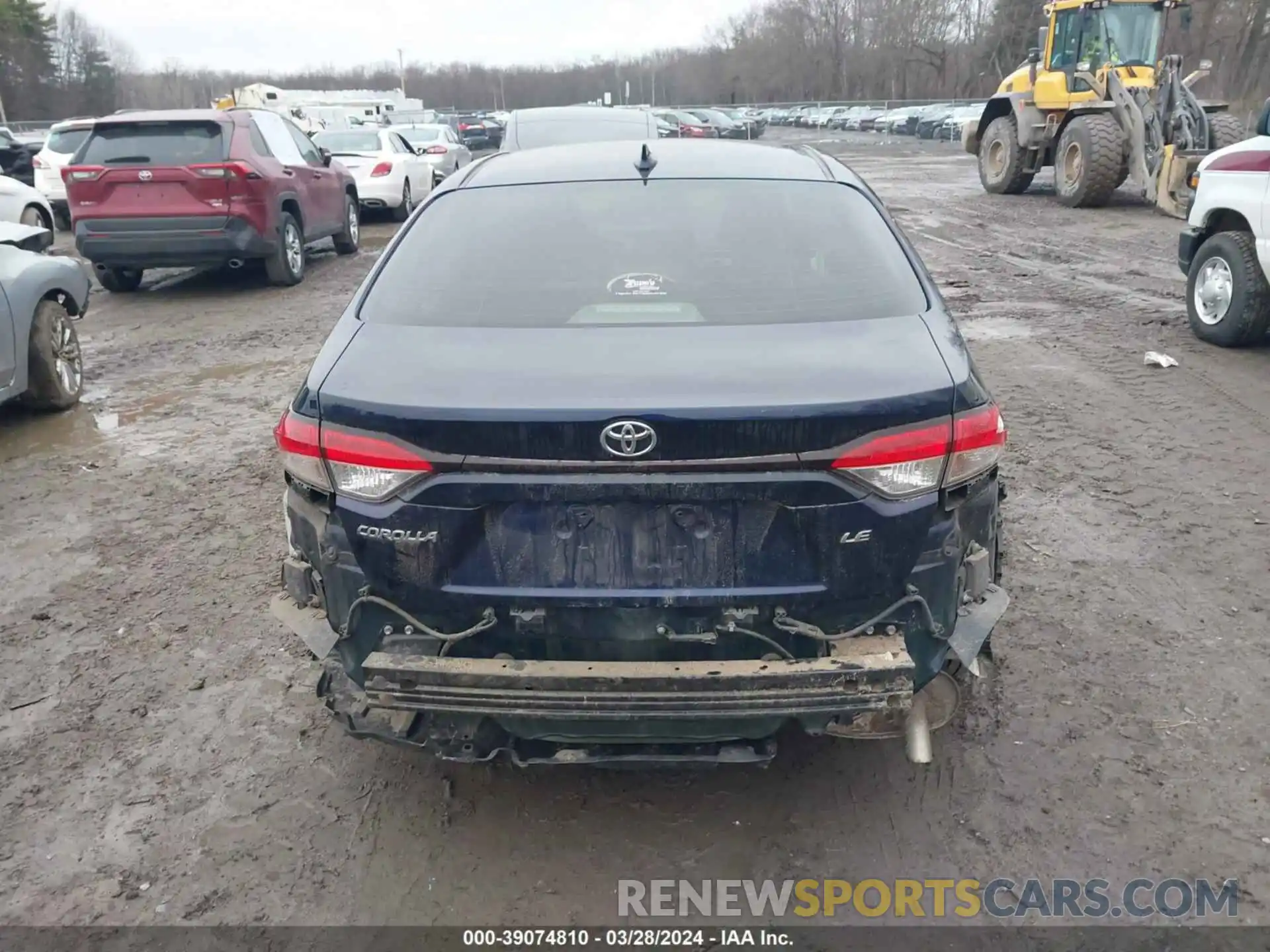 16 Photograph of a damaged car JTDHPRAE0LJ007252 TOYOTA COROLLA 2020