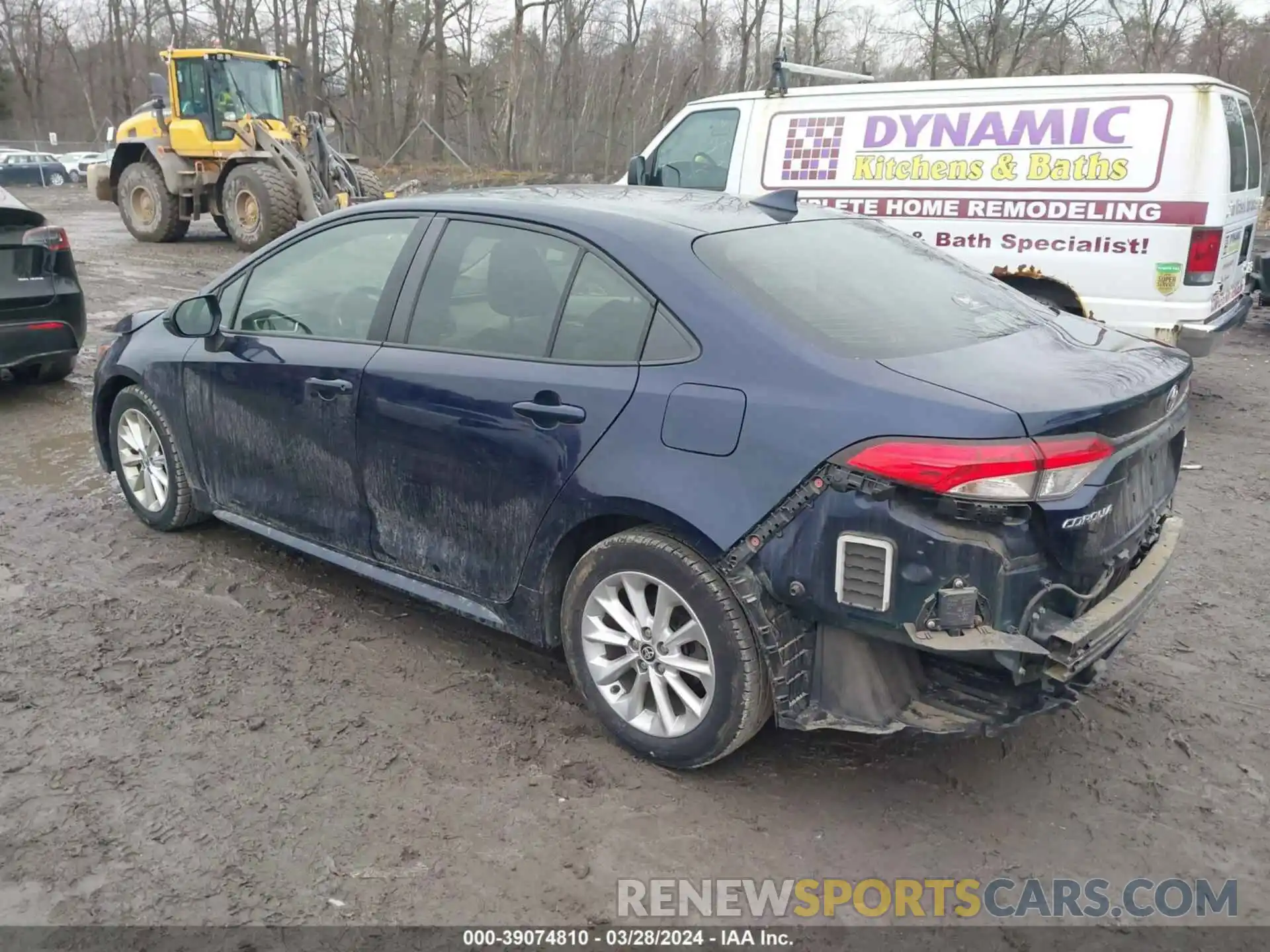 3 Photograph of a damaged car JTDHPRAE0LJ007252 TOYOTA COROLLA 2020