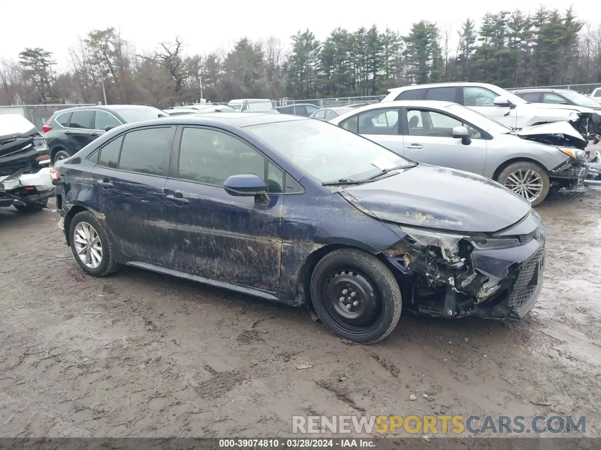 6 Photograph of a damaged car JTDHPRAE0LJ007252 TOYOTA COROLLA 2020