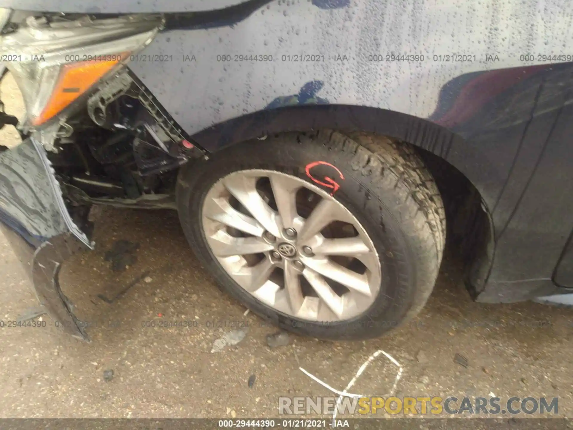 12 Photograph of a damaged car JTDHPRAE0LJ010944 TOYOTA COROLLA 2020