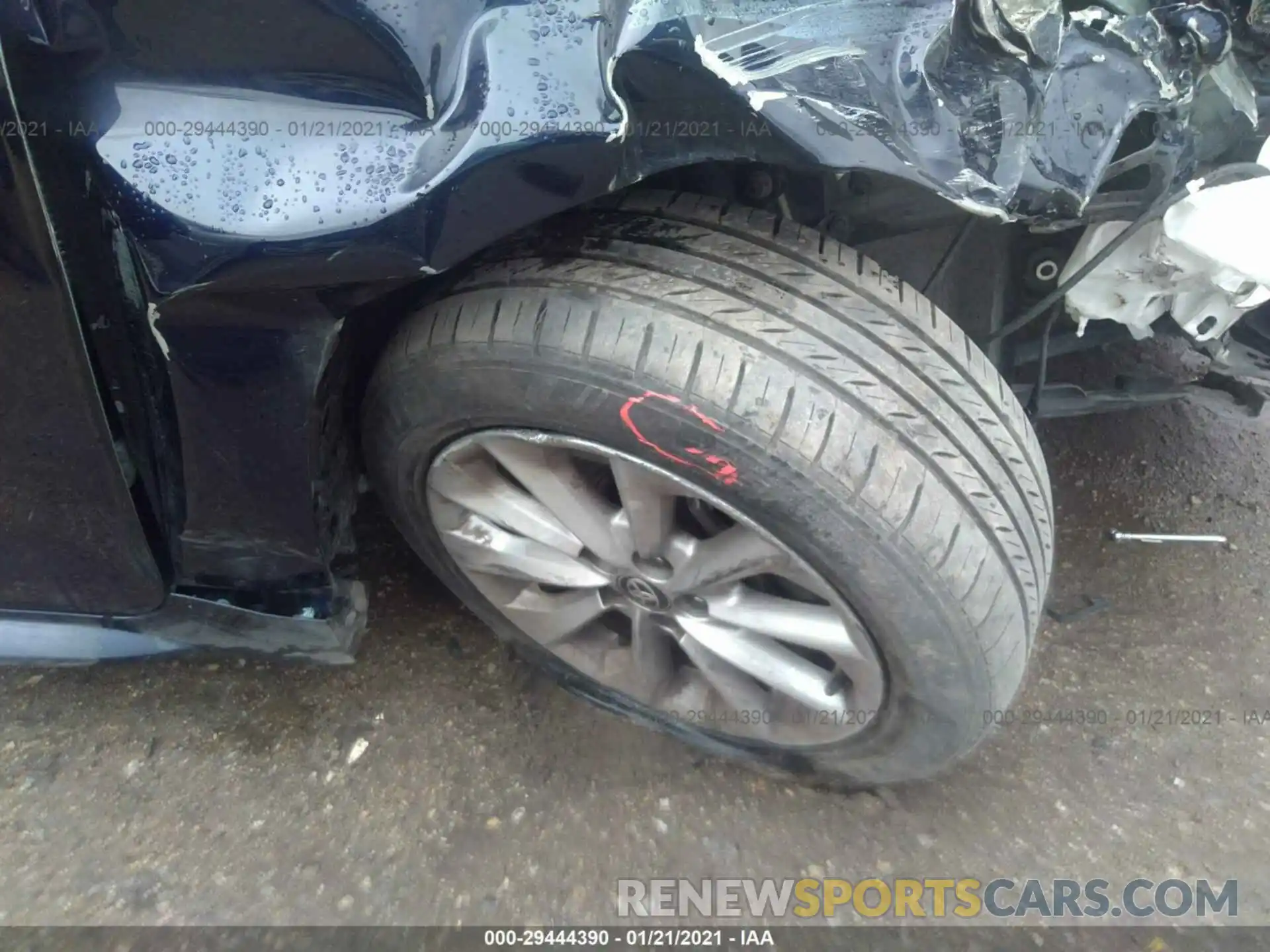 14 Photograph of a damaged car JTDHPRAE0LJ010944 TOYOTA COROLLA 2020