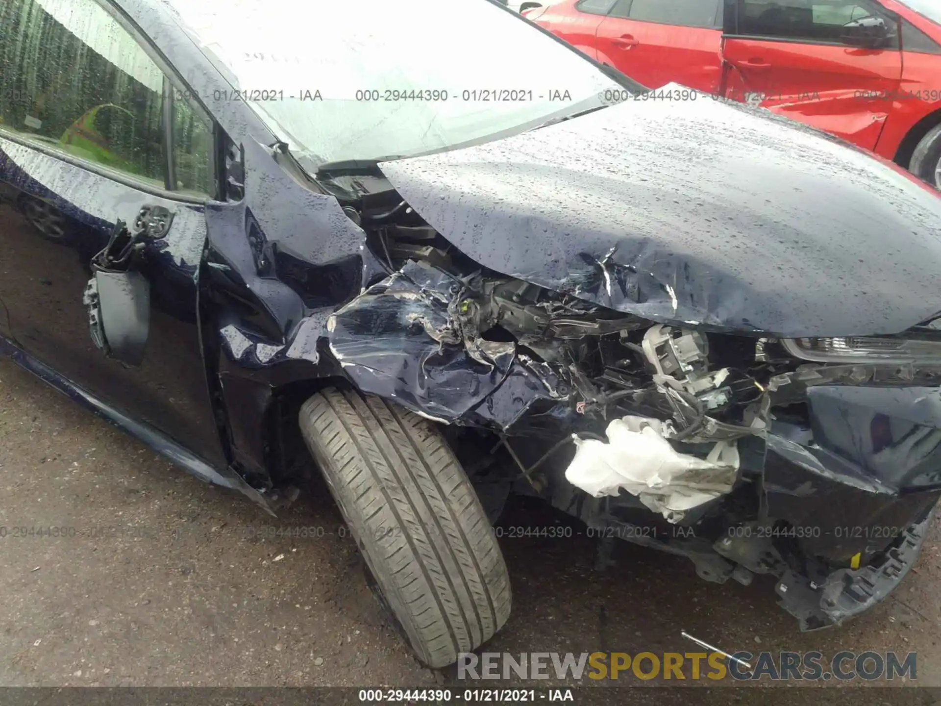 6 Photograph of a damaged car JTDHPRAE0LJ010944 TOYOTA COROLLA 2020