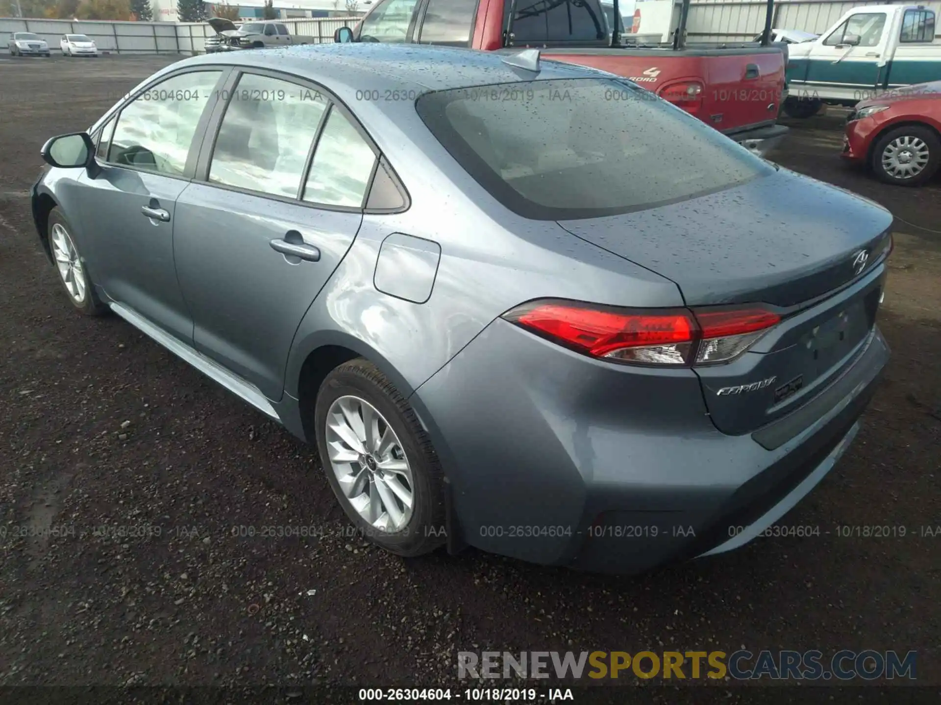 3 Photograph of a damaged car JTDHPRAE0LJ016789 TOYOTA COROLLA 2020