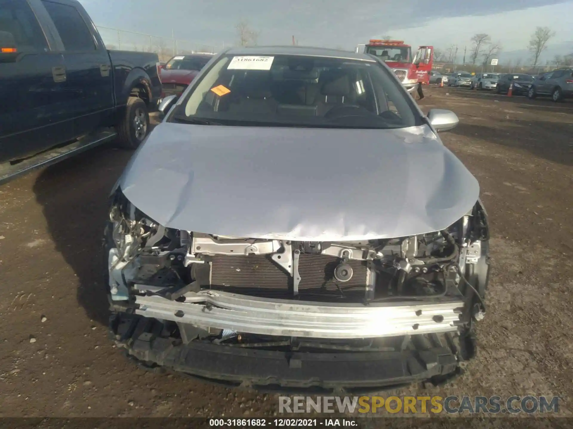 6 Photograph of a damaged car JTDHPRAE0LJ021667 TOYOTA COROLLA 2020