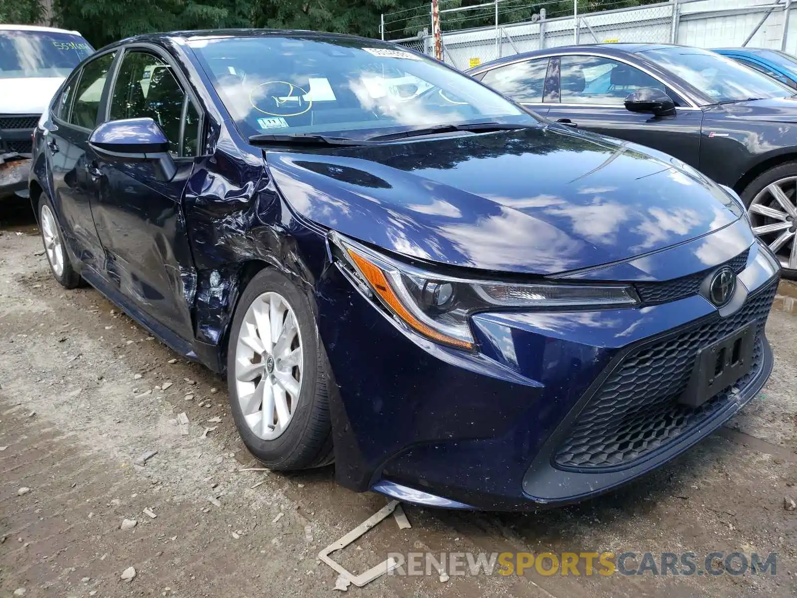 1 Photograph of a damaged car JTDHPRAE0LJ024777 TOYOTA COROLLA 2020