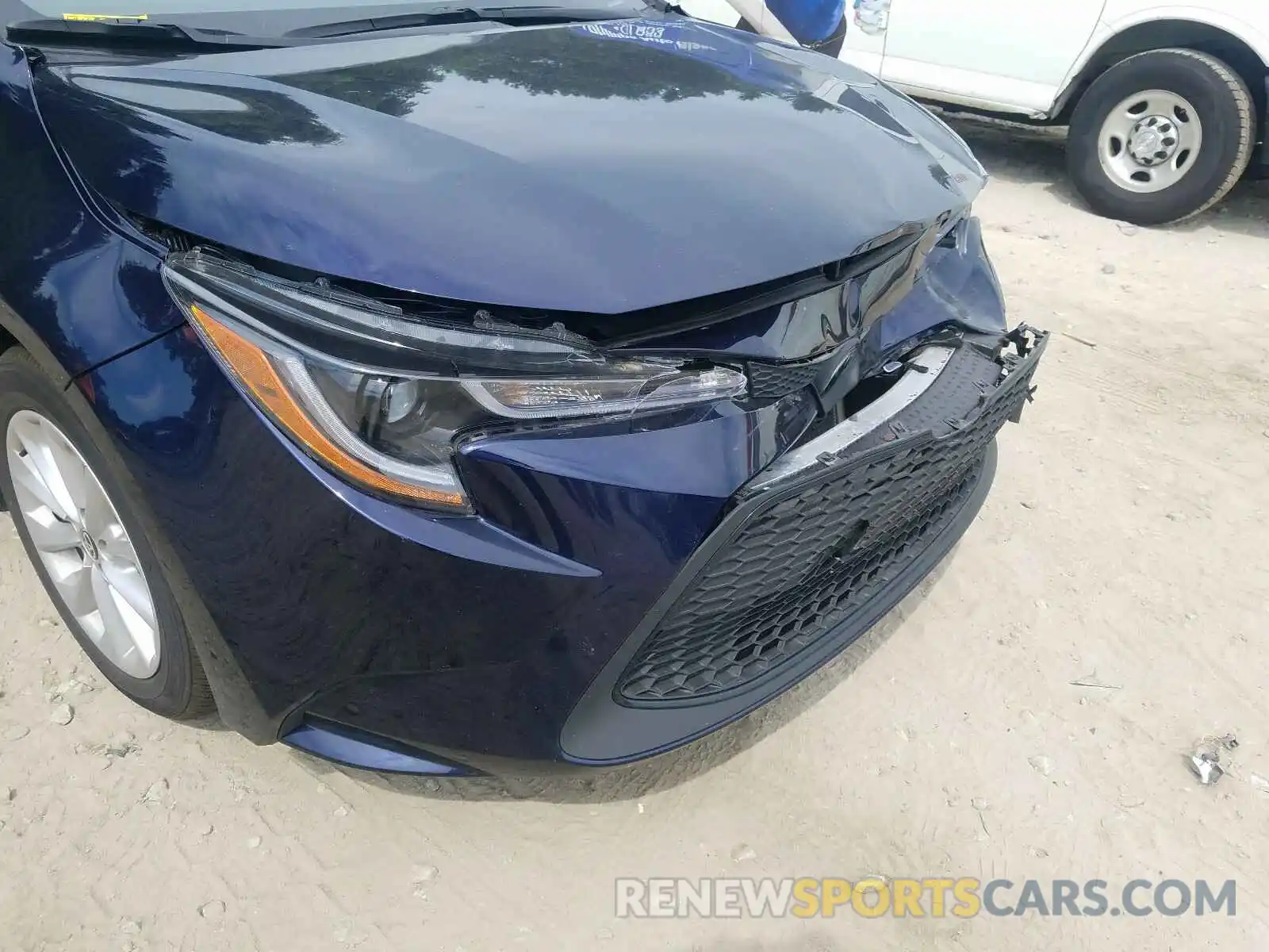 9 Photograph of a damaged car JTDHPRAE0LJ050490 TOYOTA COROLLA 2020