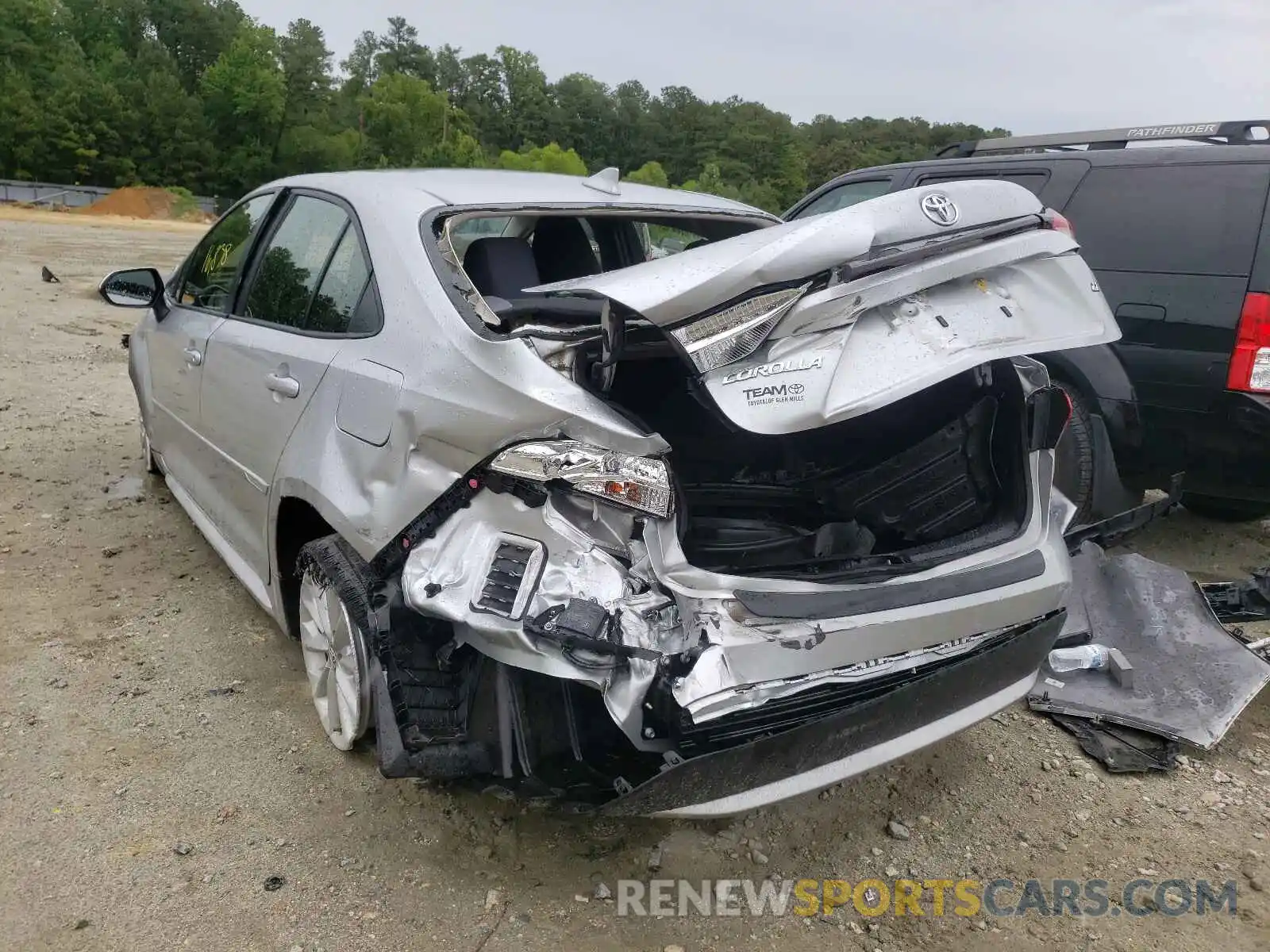 3 Photograph of a damaged car JTDHPRAE0LJ052014 TOYOTA COROLLA 2020