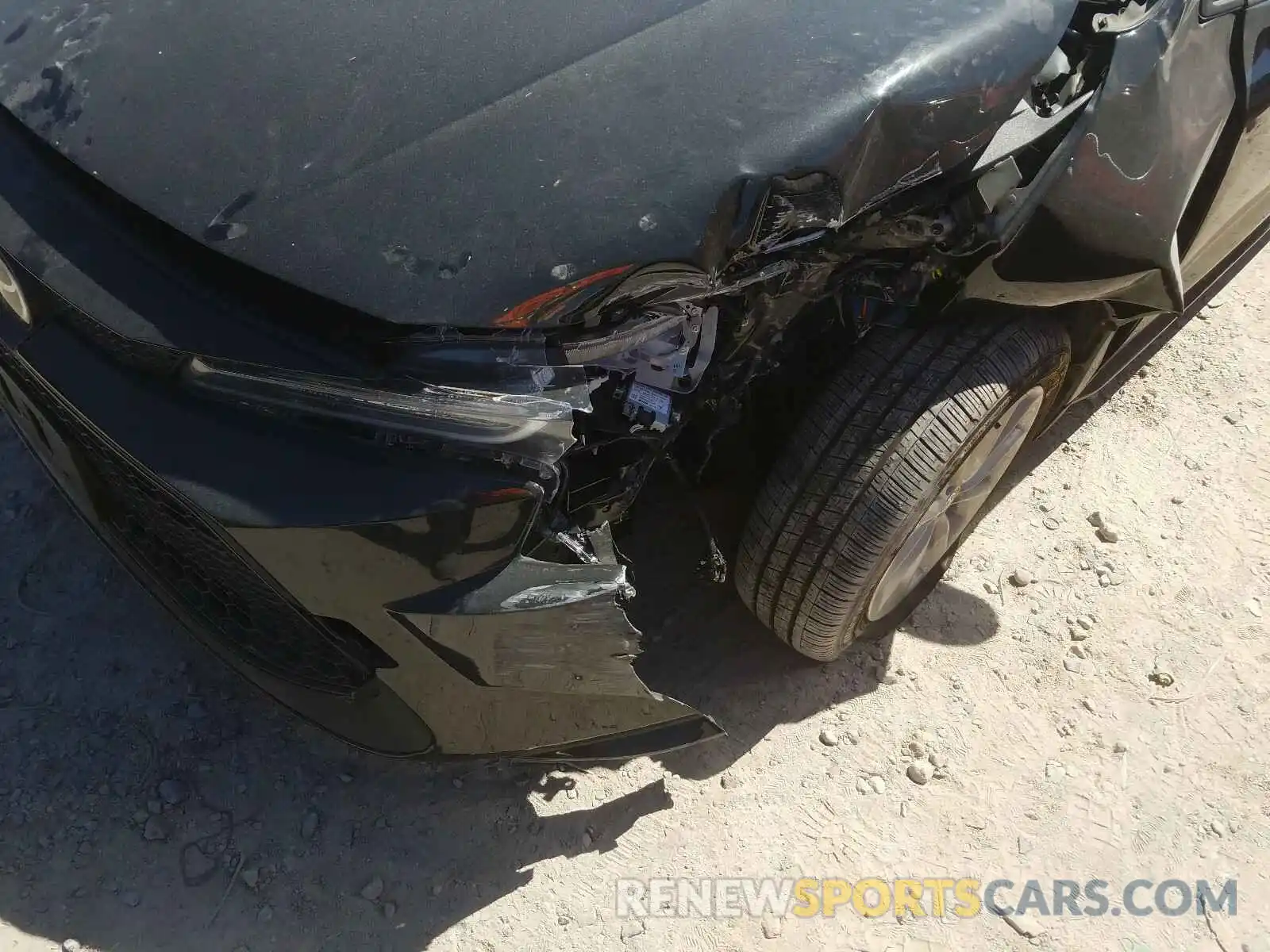 9 Photograph of a damaged car JTDHPRAE0LJ057018 TOYOTA COROLLA 2020