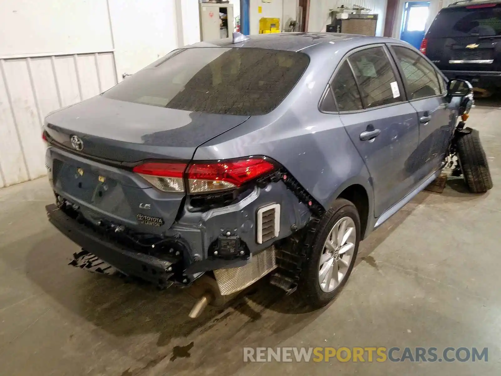 4 Photograph of a damaged car JTDHPRAE1LJ000617 TOYOTA COROLLA 2020