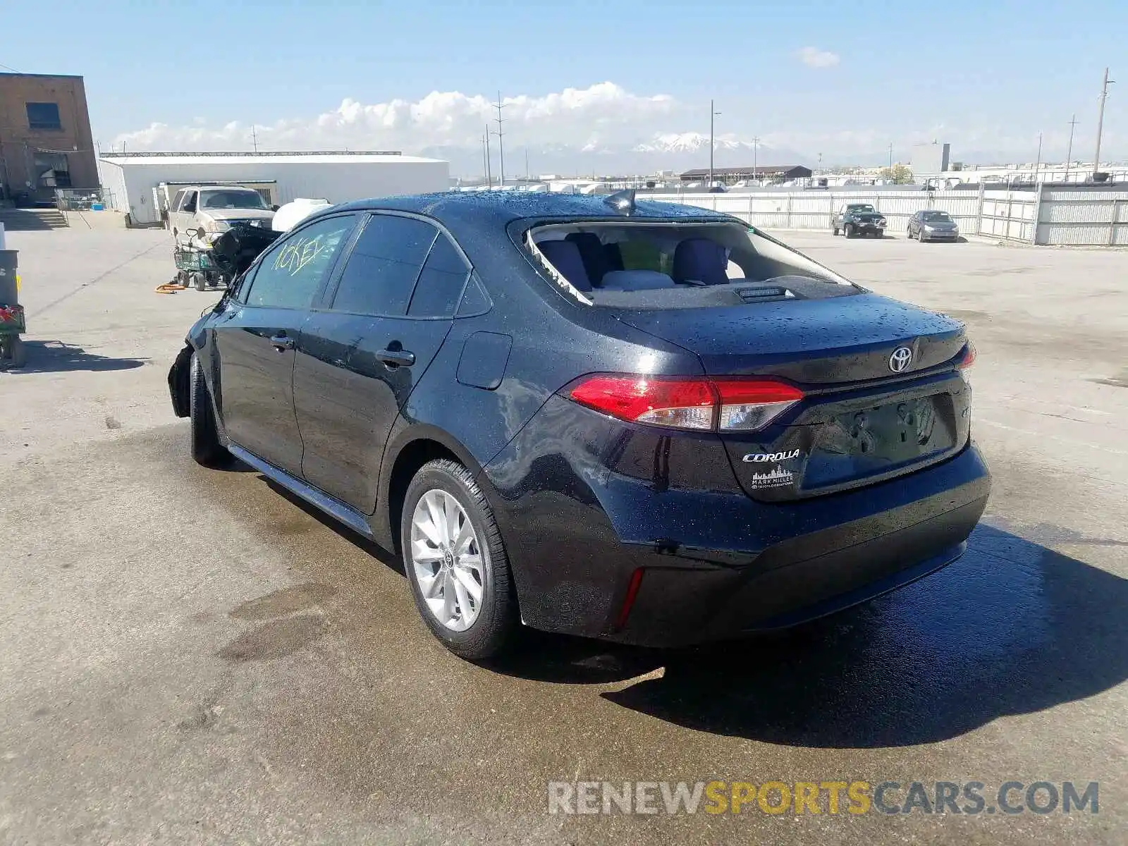 3 Photograph of a damaged car JTDHPRAE1LJ001606 TOYOTA COROLLA 2020