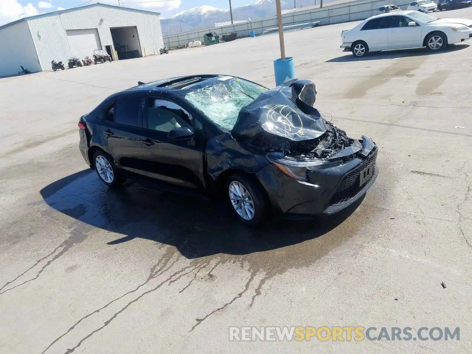 9 Photograph of a damaged car JTDHPRAE1LJ001606 TOYOTA COROLLA 2020