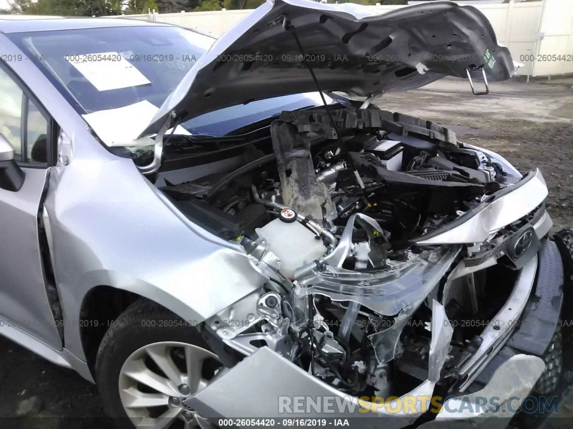 6 Photograph of a damaged car JTDHPRAE1LJ012119 TOYOTA COROLLA 2020