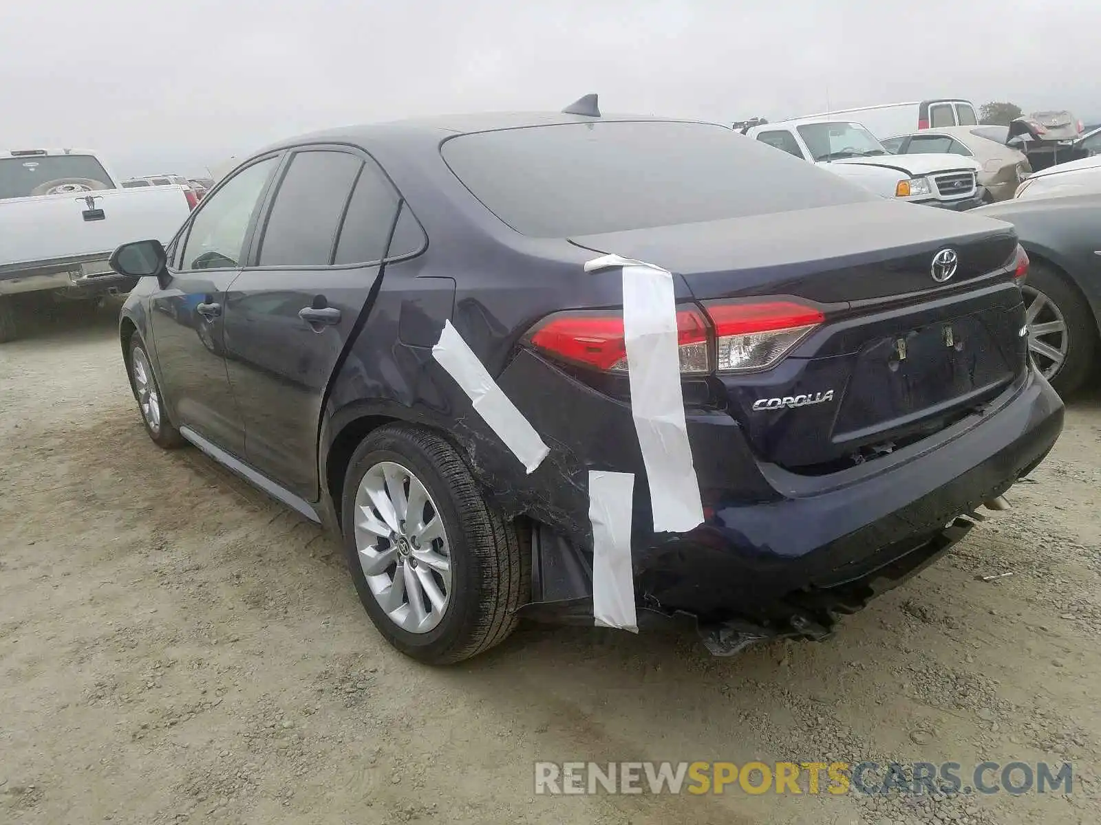 3 Photograph of a damaged car JTDHPRAE1LJ014601 TOYOTA COROLLA 2020