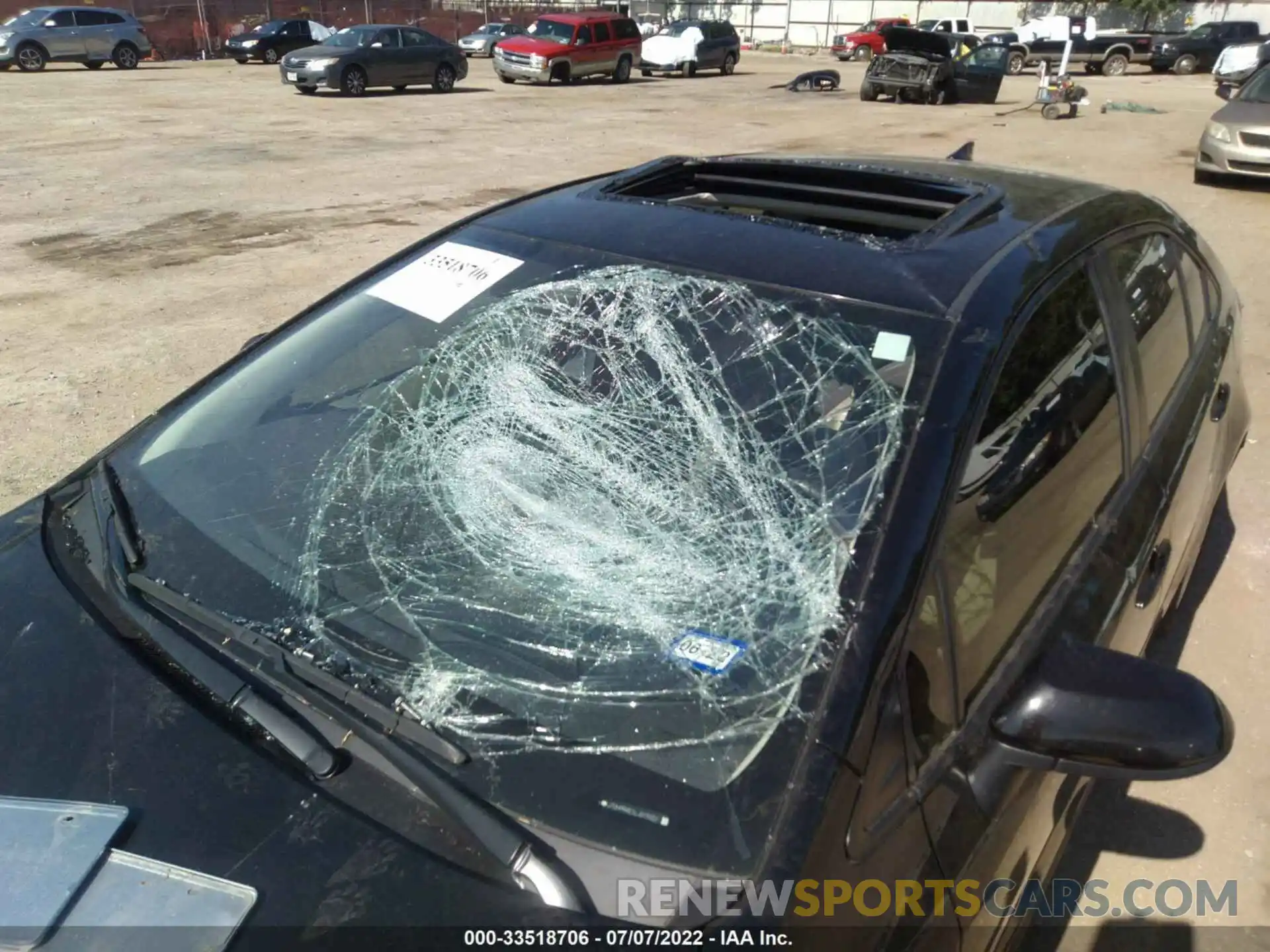 6 Photograph of a damaged car JTDHPRAE1LJ015201 TOYOTA COROLLA 2020