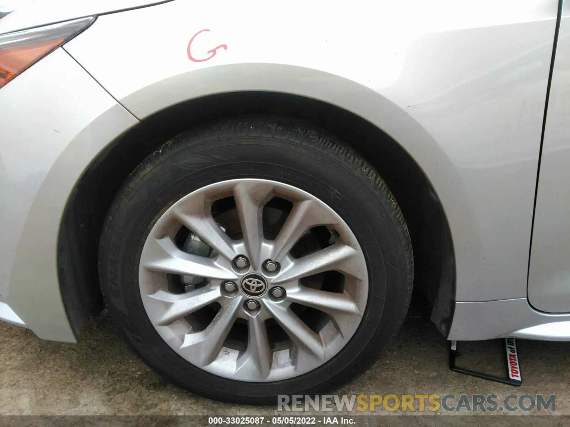 12 Photograph of a damaged car JTDHPRAE1LJ016882 TOYOTA COROLLA 2020