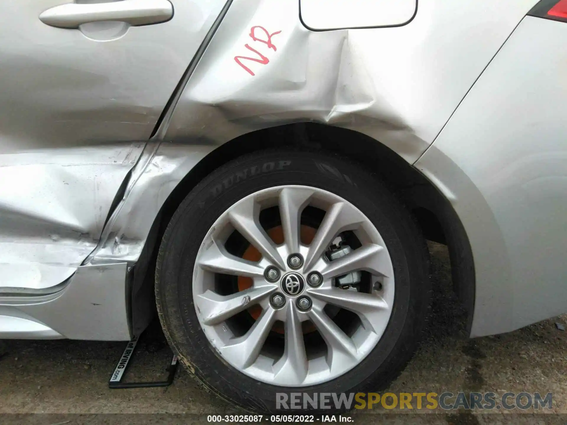 13 Photograph of a damaged car JTDHPRAE1LJ016882 TOYOTA COROLLA 2020