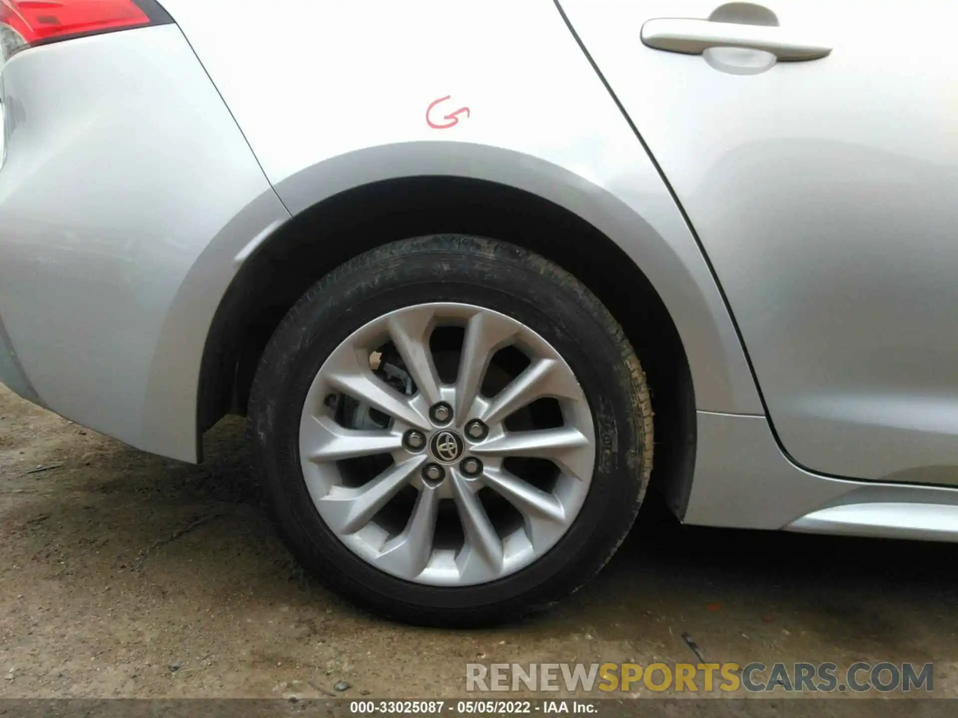 15 Photograph of a damaged car JTDHPRAE1LJ016882 TOYOTA COROLLA 2020