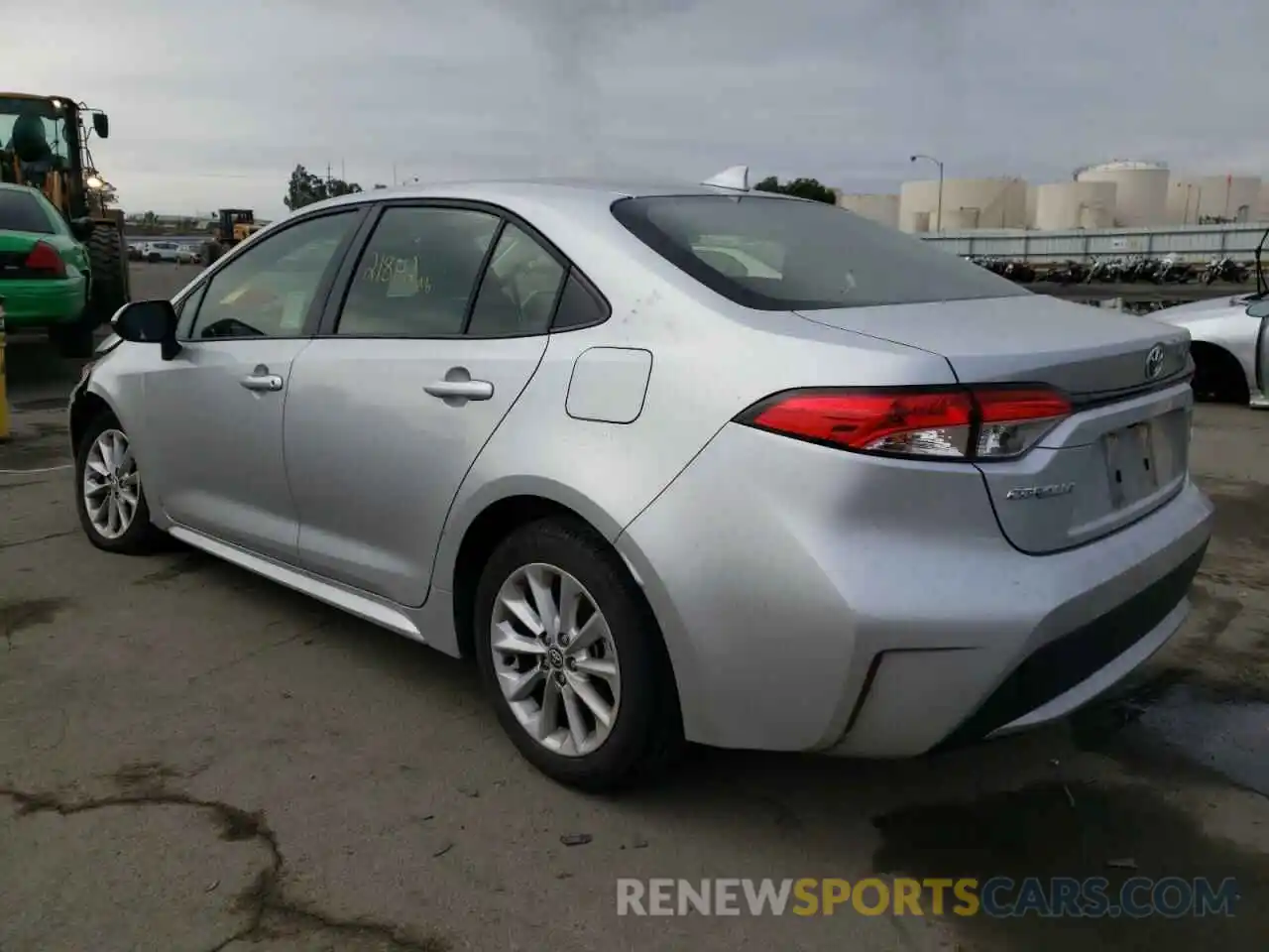 3 Photograph of a damaged car JTDHPRAE1LJ017319 TOYOTA COROLLA 2020