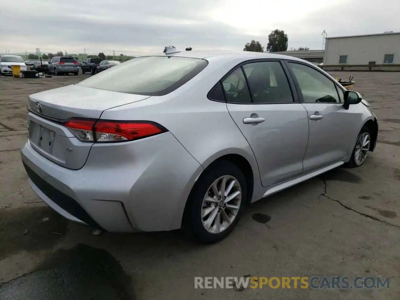 4 Photograph of a damaged car JTDHPRAE1LJ017319 TOYOTA COROLLA 2020