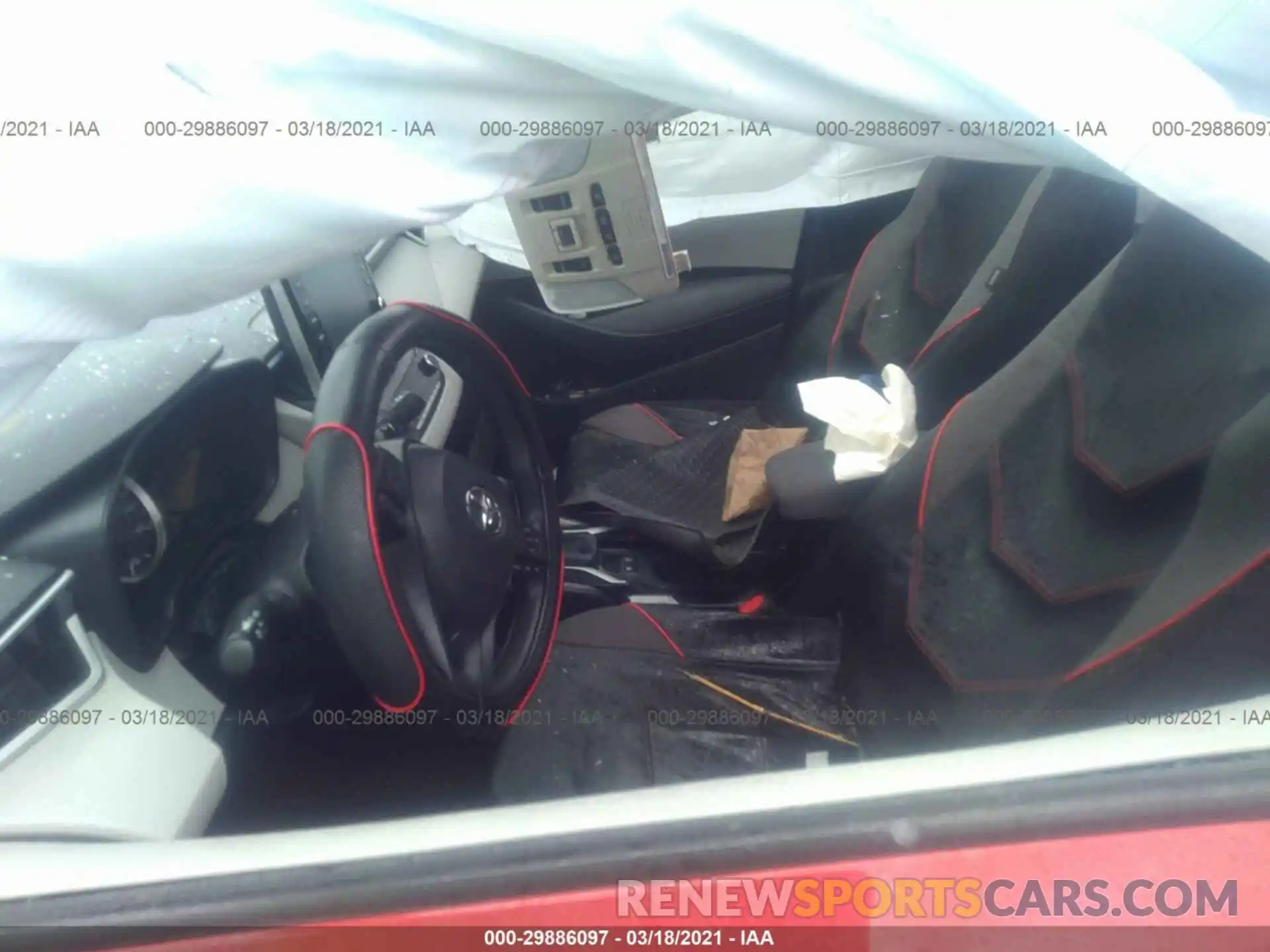 5 Photograph of a damaged car JTDHPRAE1LJ030359 TOYOTA COROLLA 2020