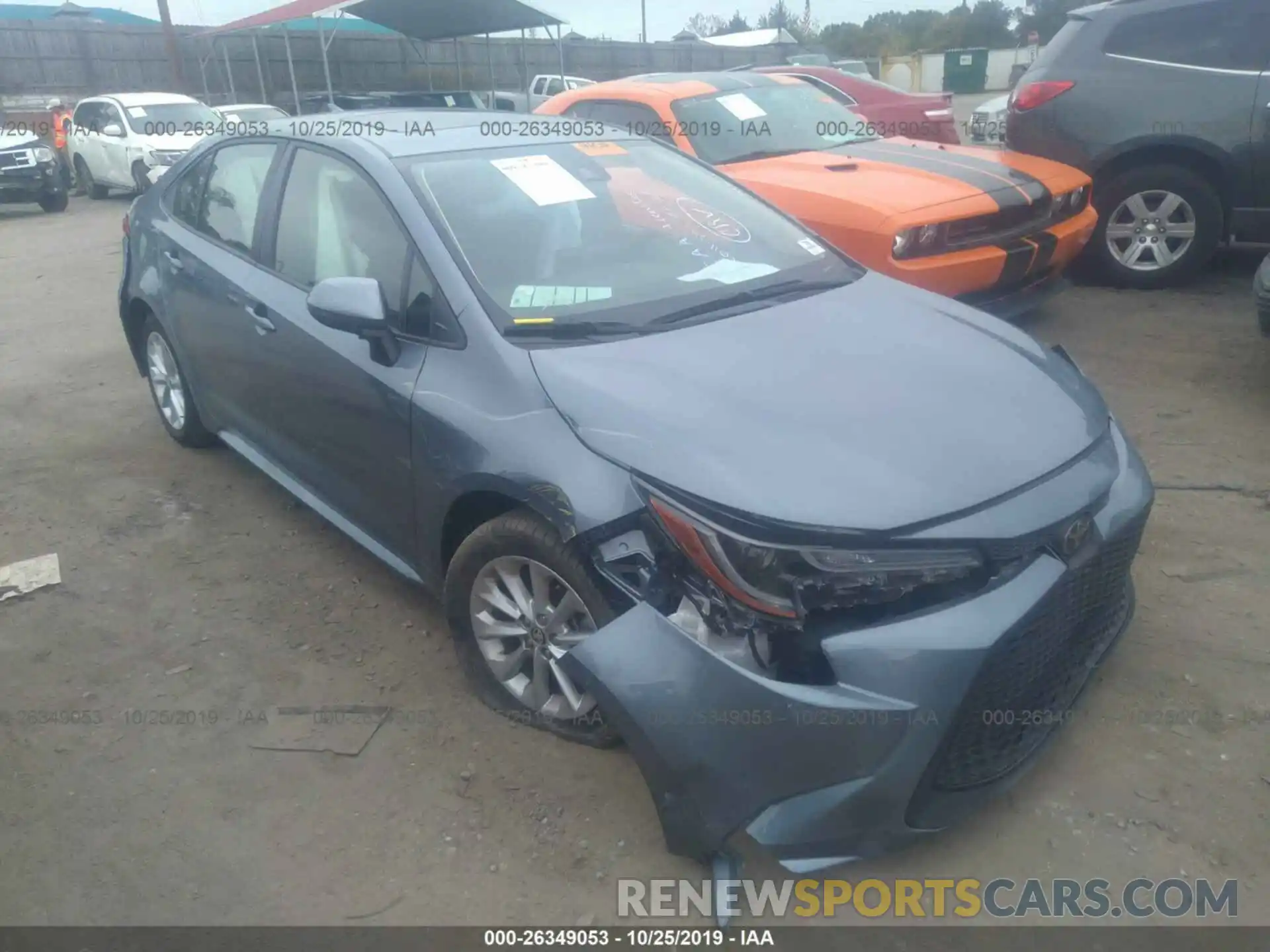 6 Photograph of a damaged car JTDHPRAE1LJ031768 TOYOTA COROLLA 2020