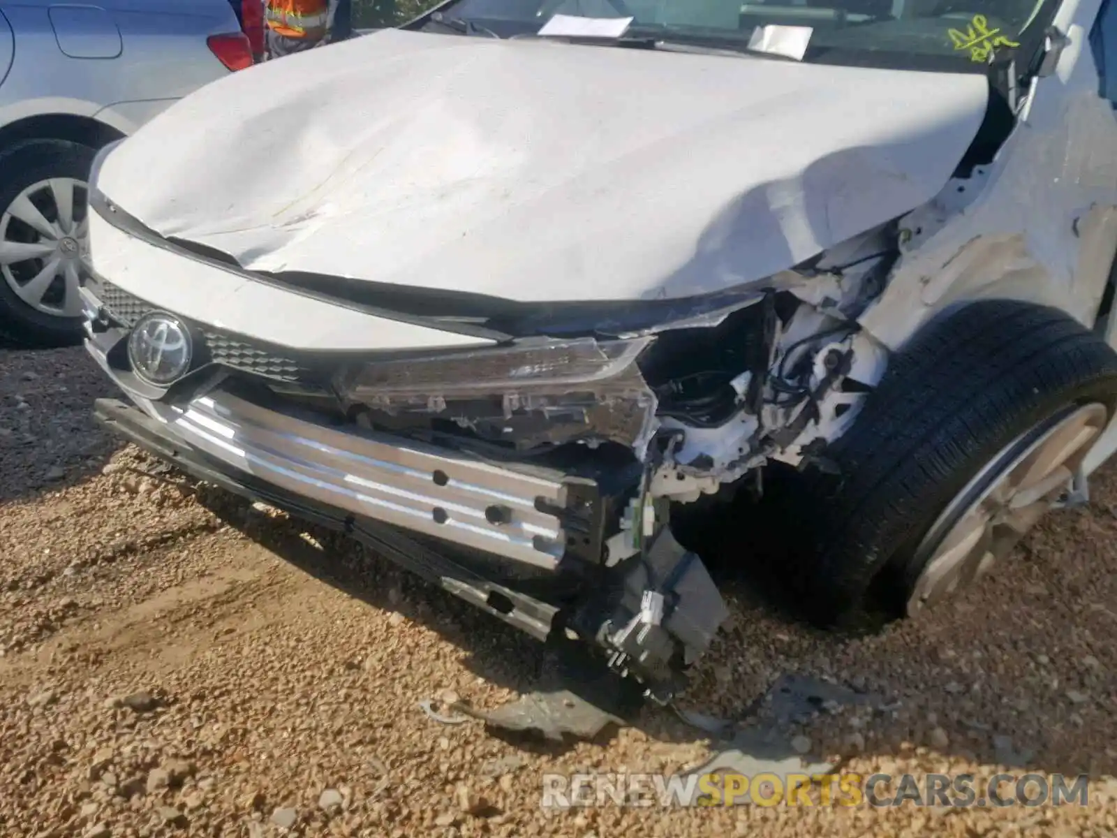 9 Photograph of a damaged car JTDHPRAE1LJ038977 TOYOTA COROLLA 2020