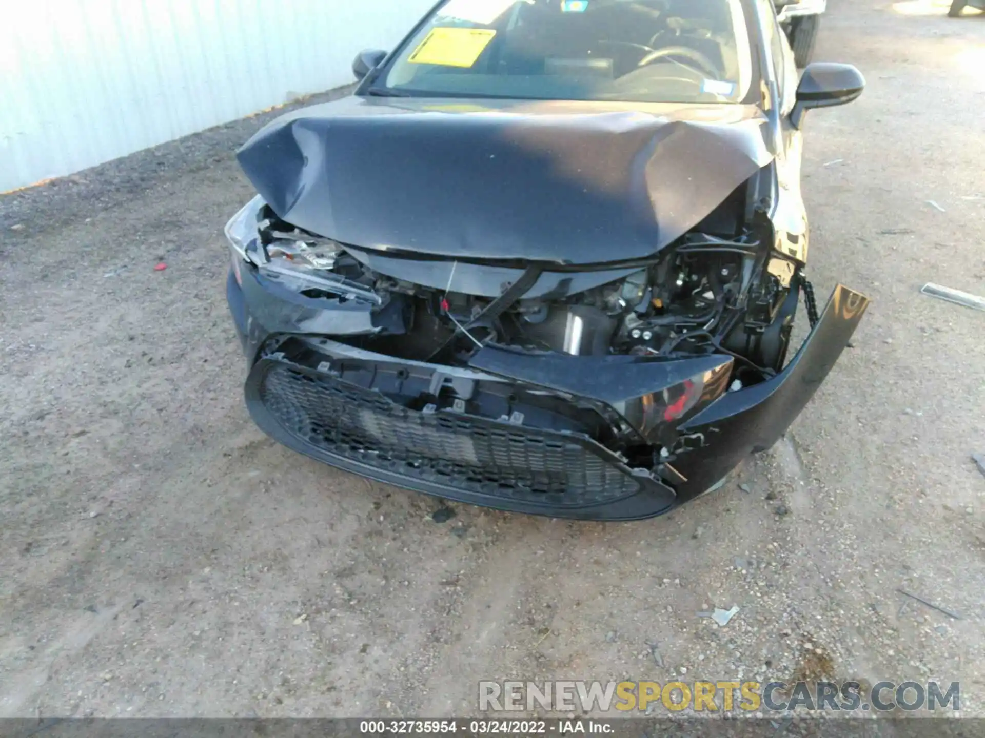 6 Photograph of a damaged car JTDHPRAE1LJ040647 TOYOTA COROLLA 2020