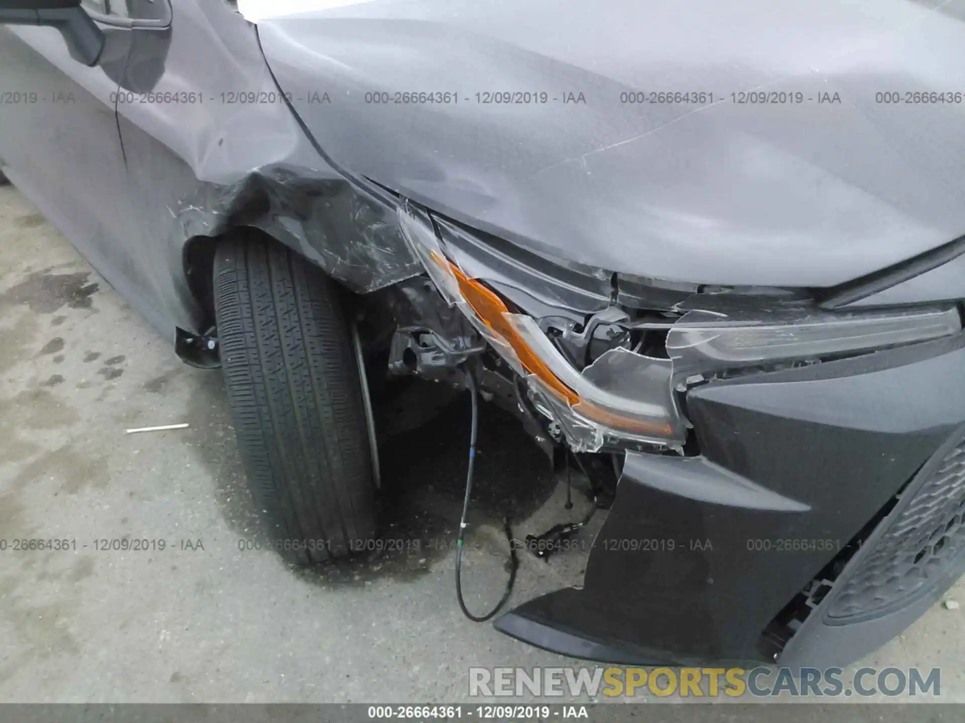 6 Photograph of a damaged car JTDHPRAE1LJ045671 TOYOTA COROLLA 2020