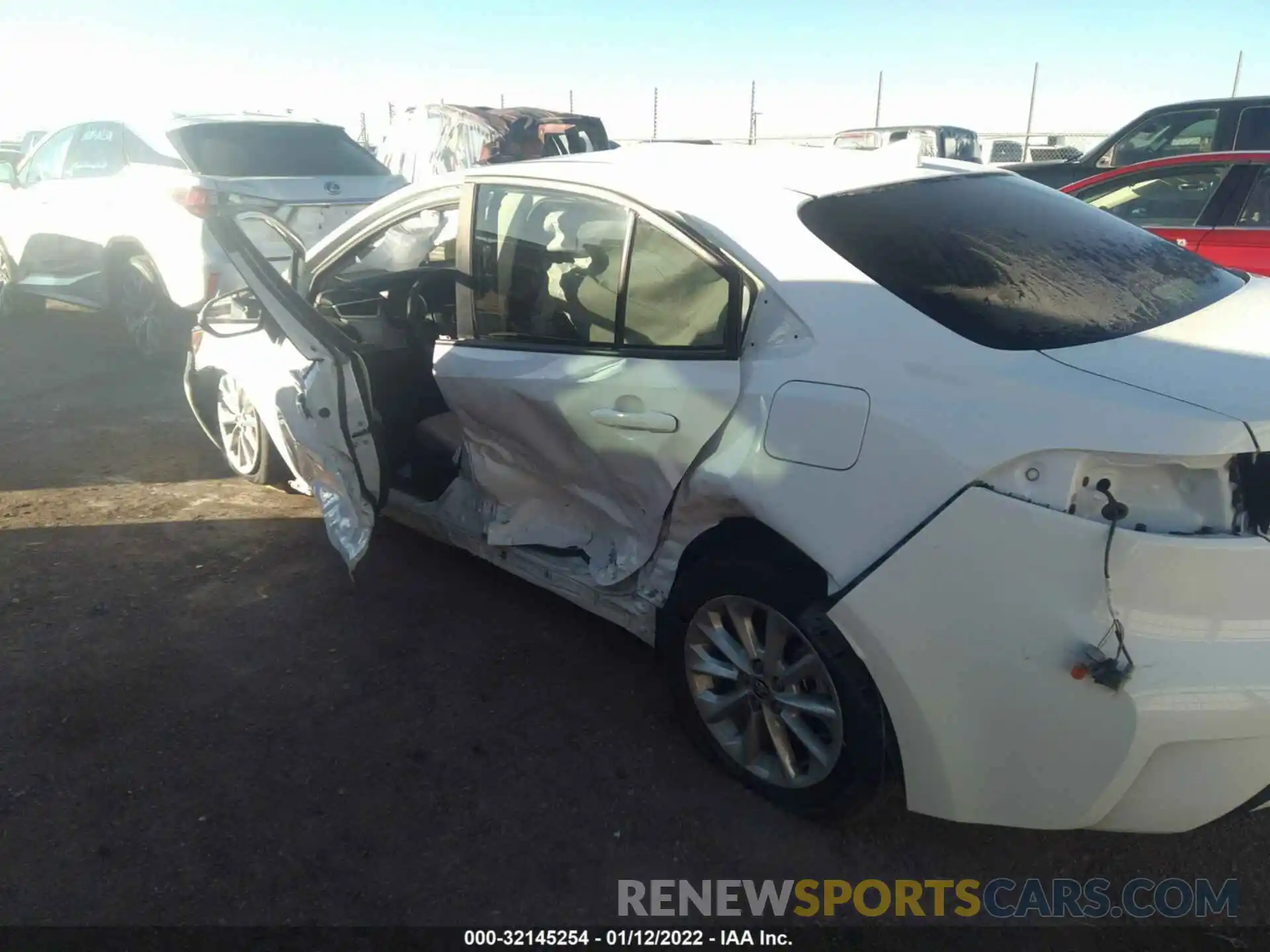 6 Photograph of a damaged car JTDHPRAE1LJ047484 TOYOTA COROLLA 2020