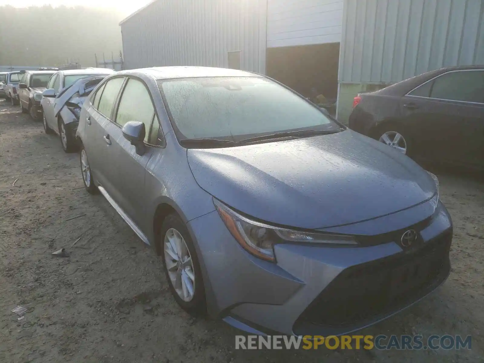 1 Photograph of a damaged car JTDHPRAE1LJ054225 TOYOTA COROLLA 2020