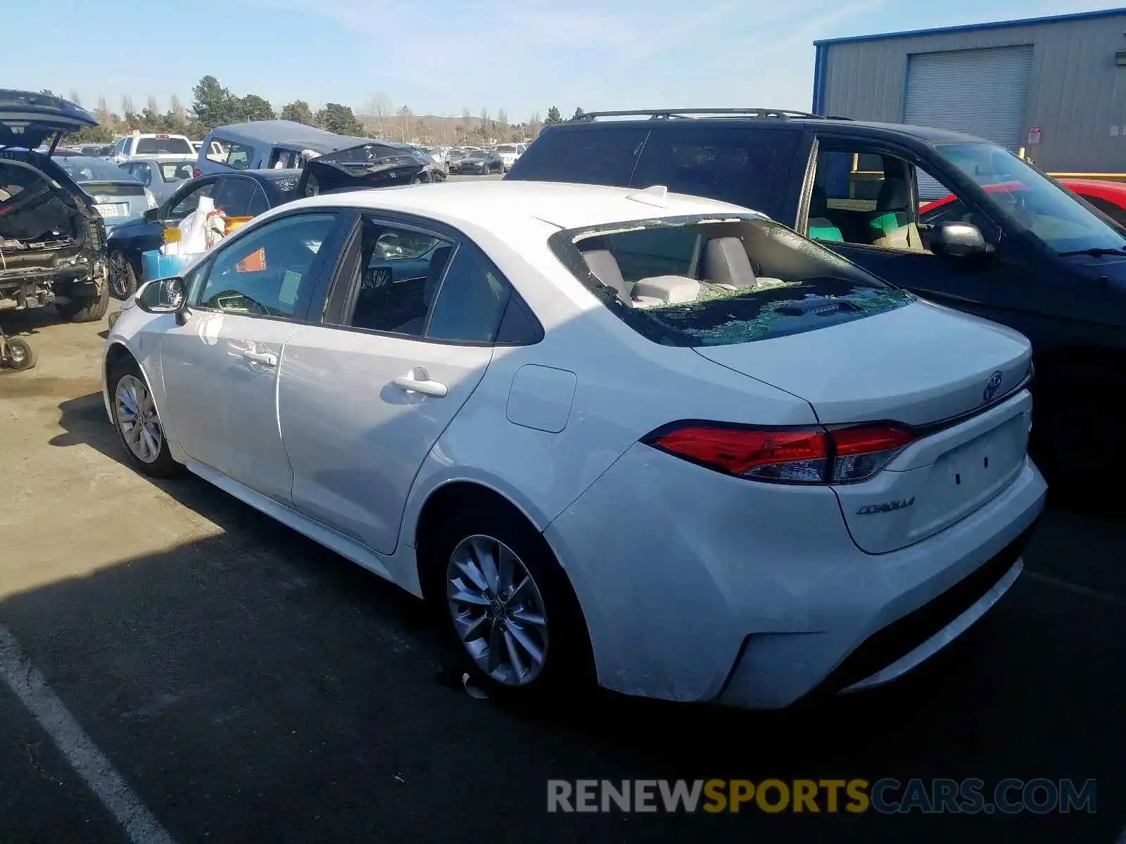 3 Photograph of a damaged car JTDHPRAE1LJ059974 TOYOTA COROLLA 2020